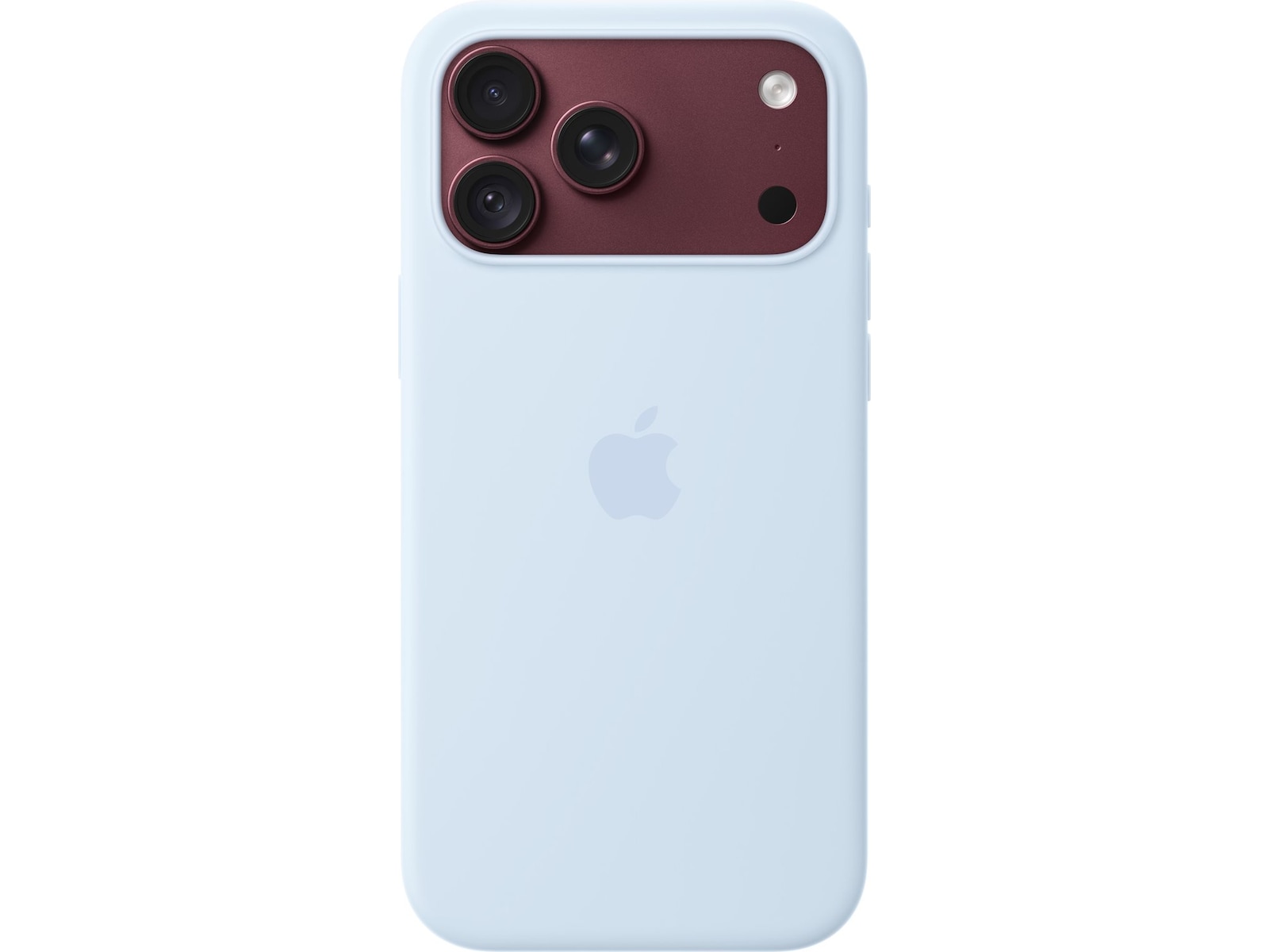 Apple iPhone 18 Pro Max silikondeksel (crisp blue) Mobildeksel