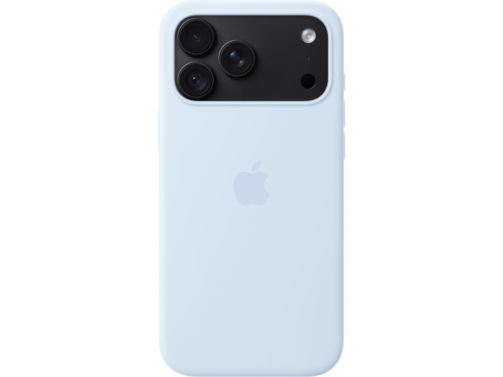 Apple iPhone 18 Pro Max silikondeksel (crisp blue) Mobildeksel