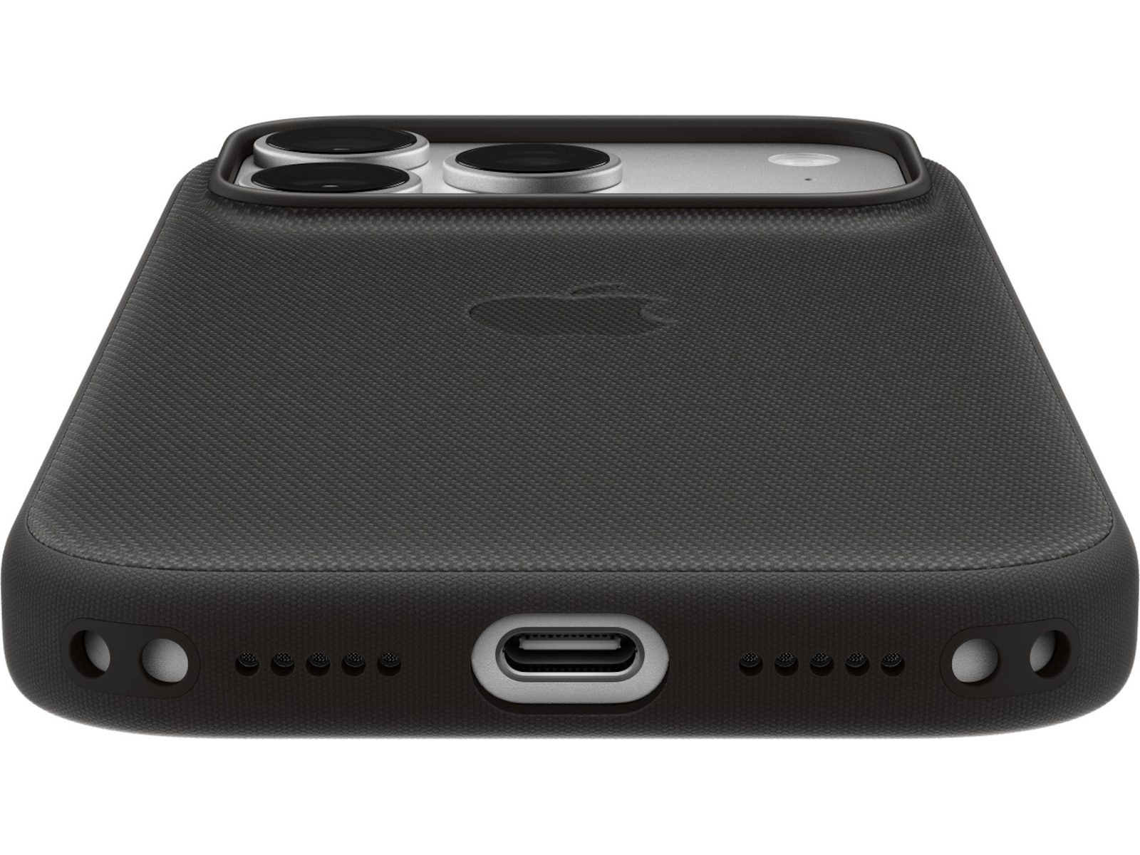 Apple iPhone 18 Pro TechWoven Case MagSafe (sort) Mobildeksel