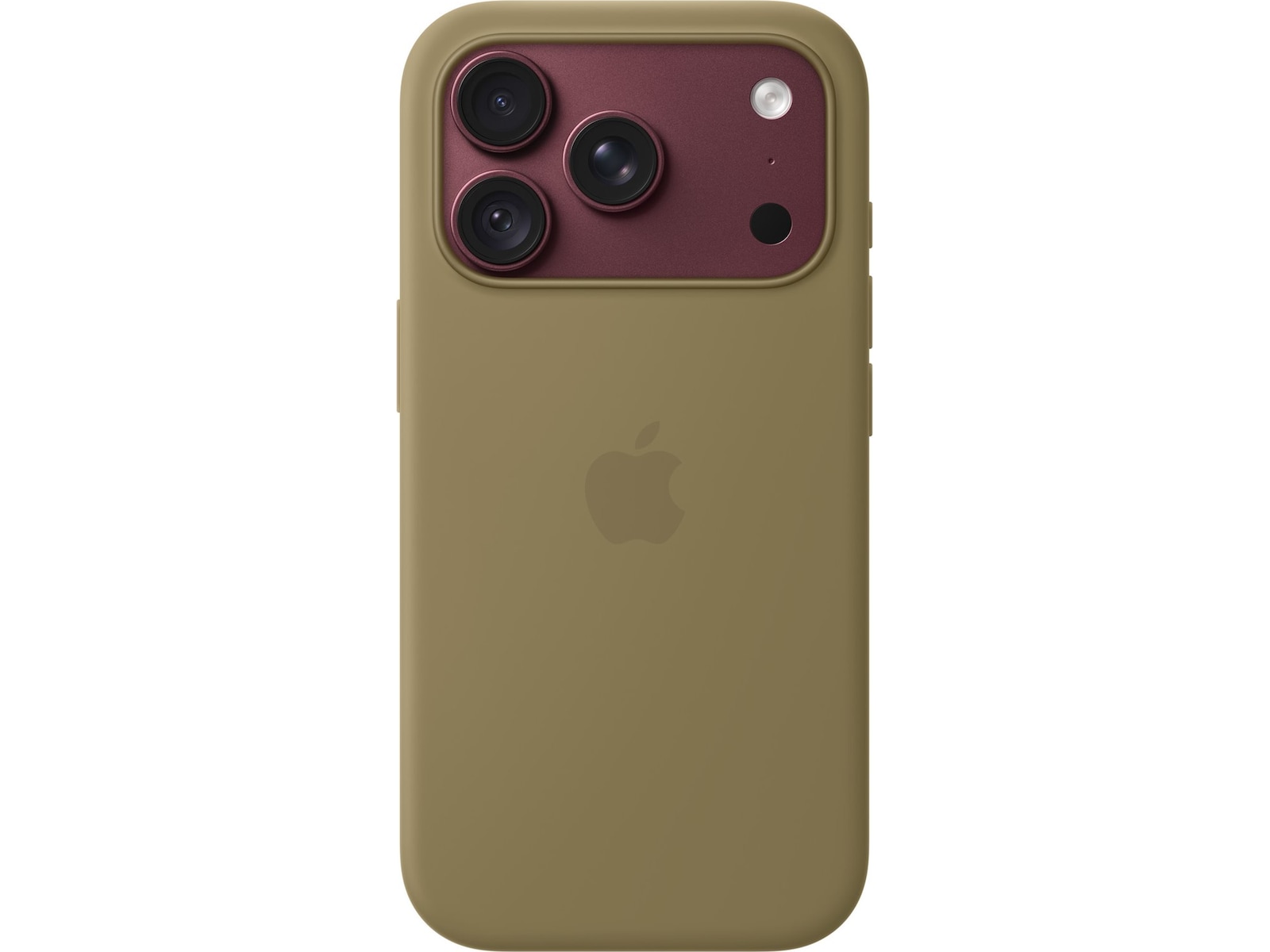 Apple iPhone 18 Pro silikondeksel (olive) Mobildeksel