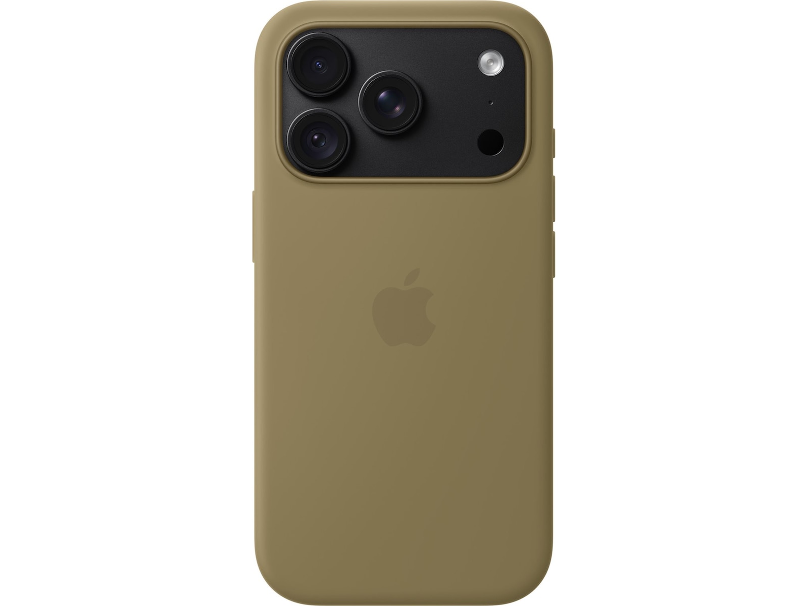 Apple iPhone 18 Pro silikondeksel (olive) Mobildeksel
