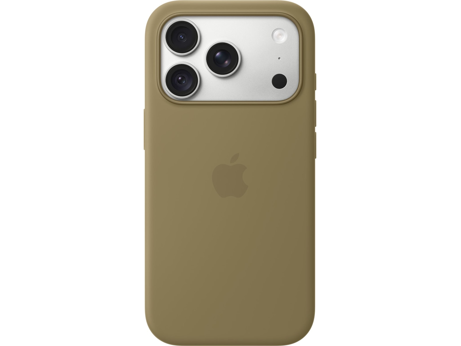Apple iPhone 18 Pro silikondeksel (olive) Mobildeksel