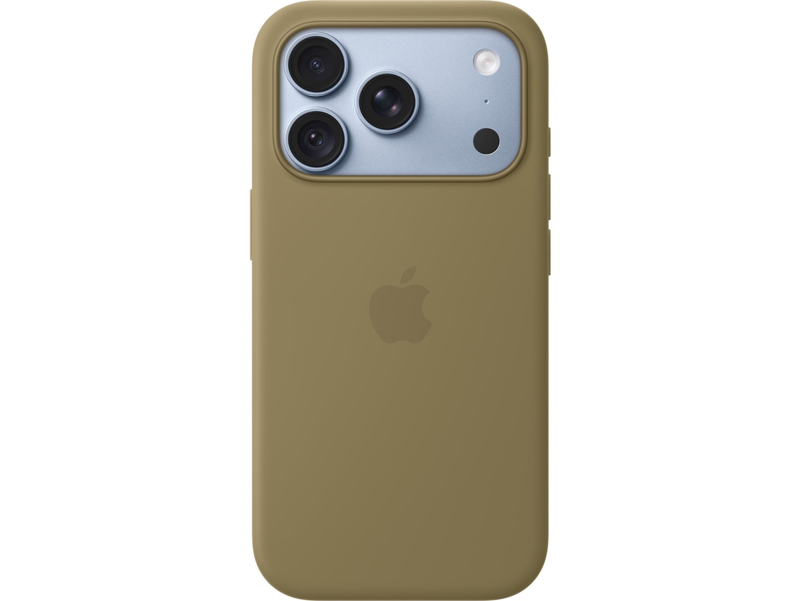 Apple iPhone 18 Pro silikondeksel (olive) Mobildeksel