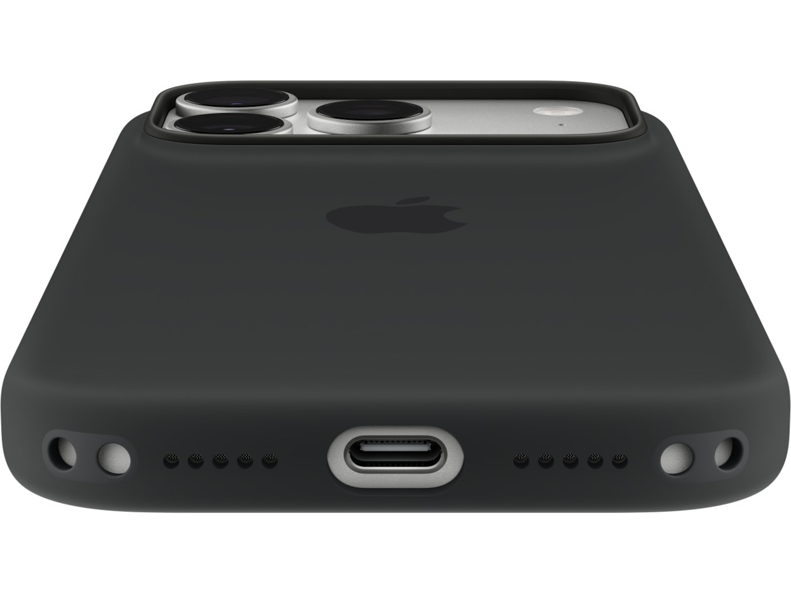 Apple iPhone 18 Pro Silicone Case MagSafe (sort) Mobildeksel