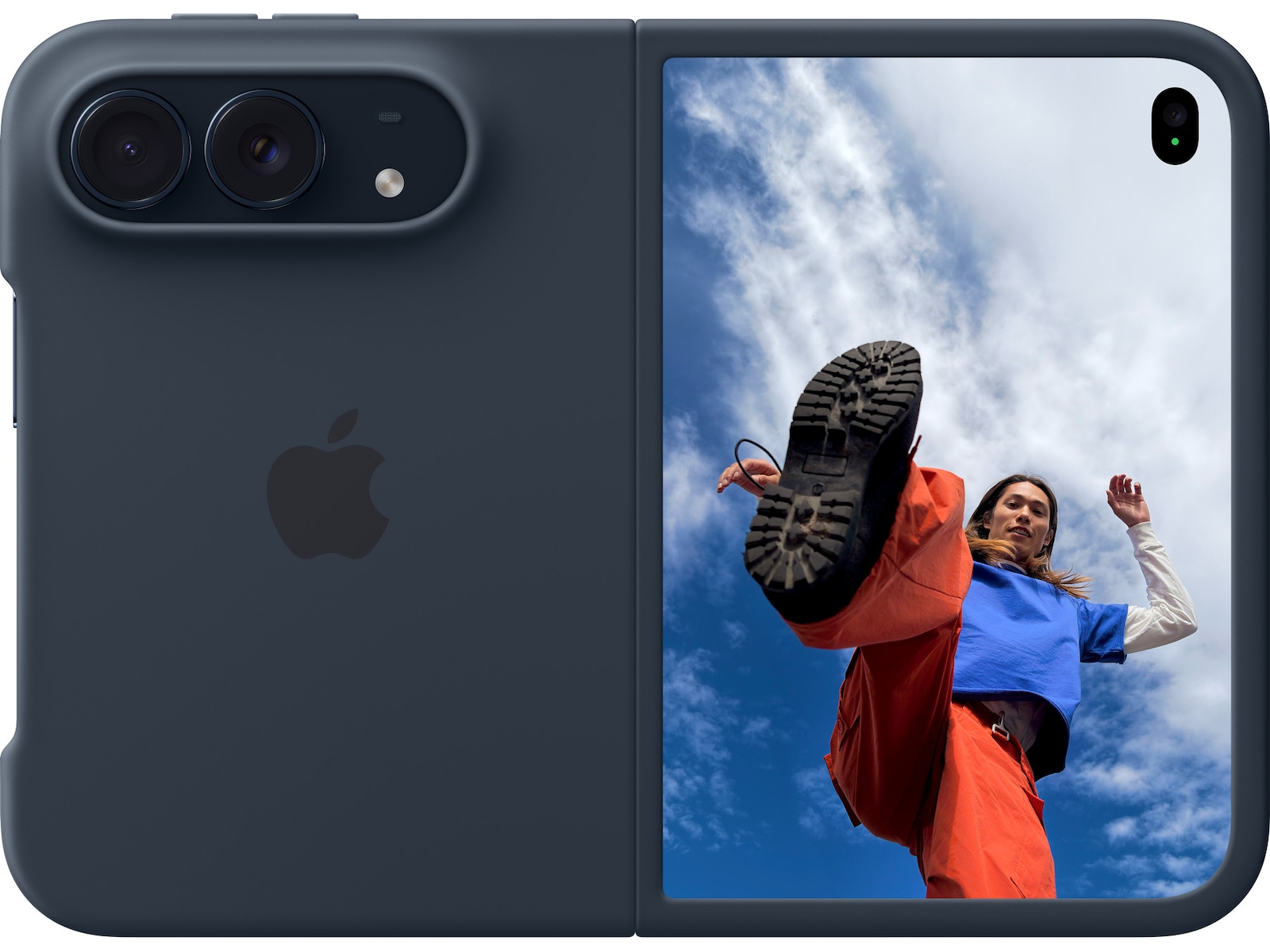 Apple iPhone Duo Case (navy blue) Mobildeksel