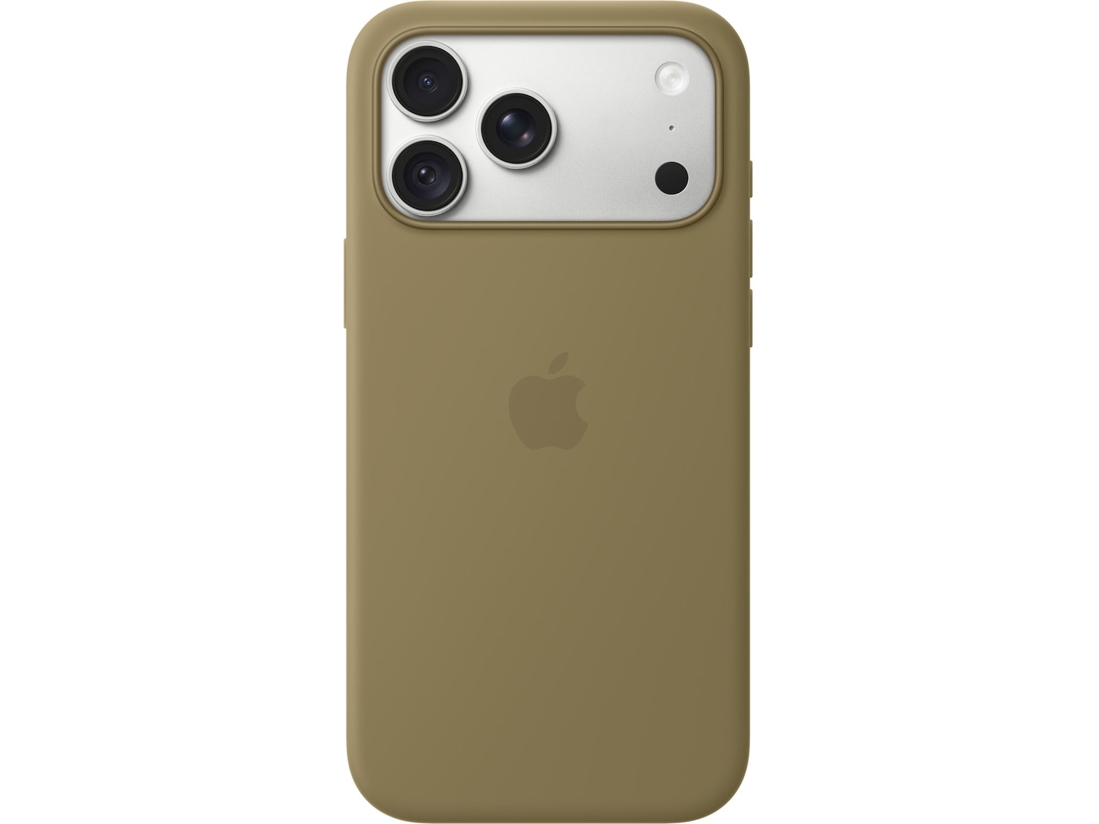 Apple iPhone 18 Pro Max silikondeksel (oliven) Mobildeksel
