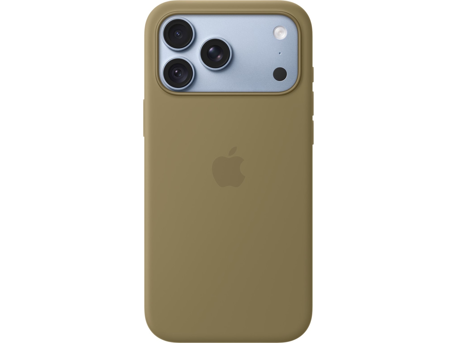 Apple iPhone 18 Pro Max silikondeksel (oliven) Mobildeksel