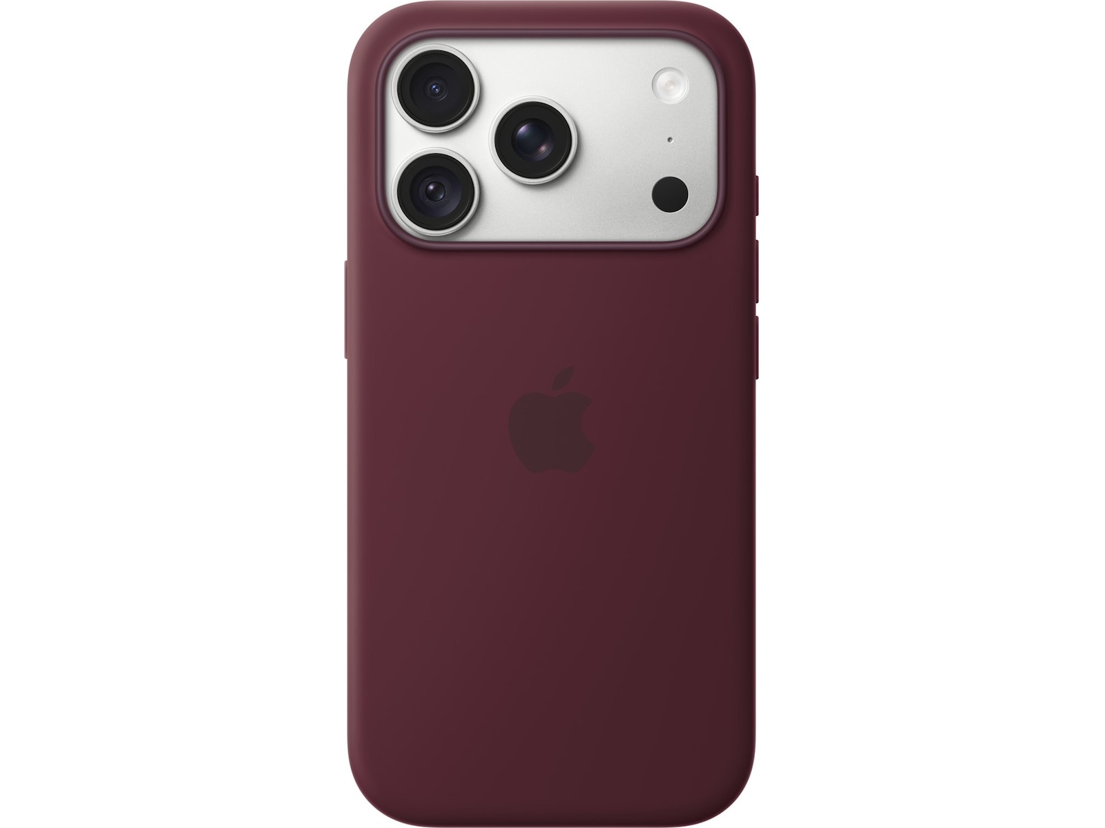Apple iPhone 18 Pro silikondeksel (burgunder) Mobildeksel
