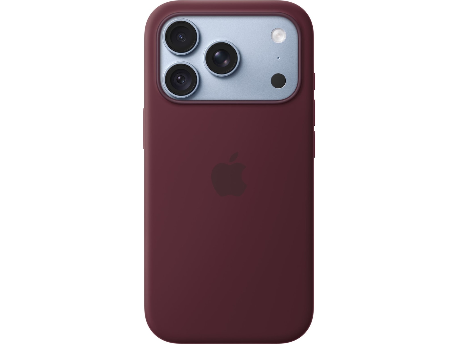 Apple iPhone 18 Pro silikondeksel (burgunder) Mobildeksel