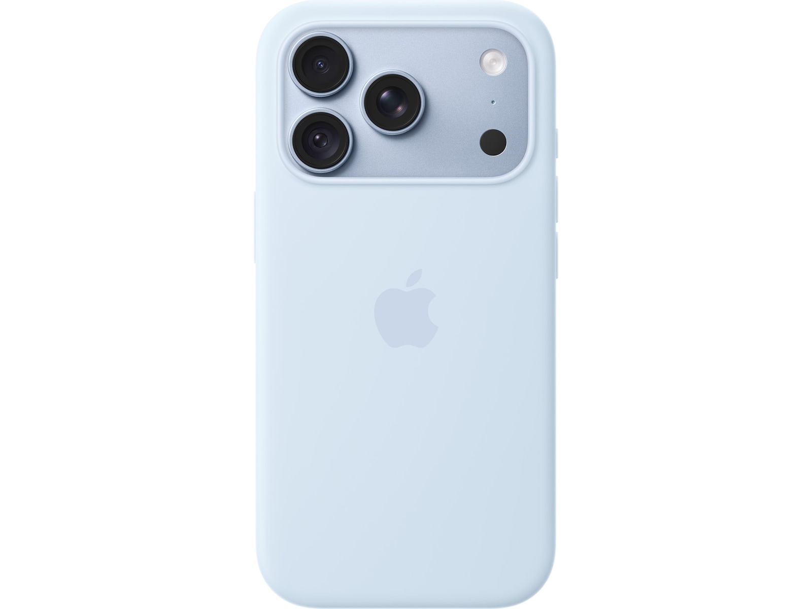 Apple iPhone 18 Pro silikondeksel (crisp blue) Mobildeksel