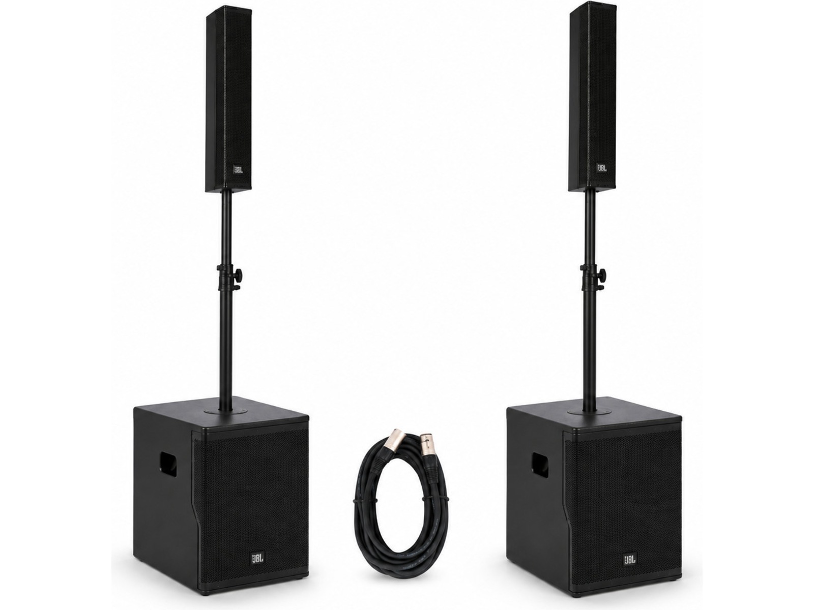 BLG Bluetooth PA-system 400W 2-veis SUB 125DB 2-pack Høyttalere