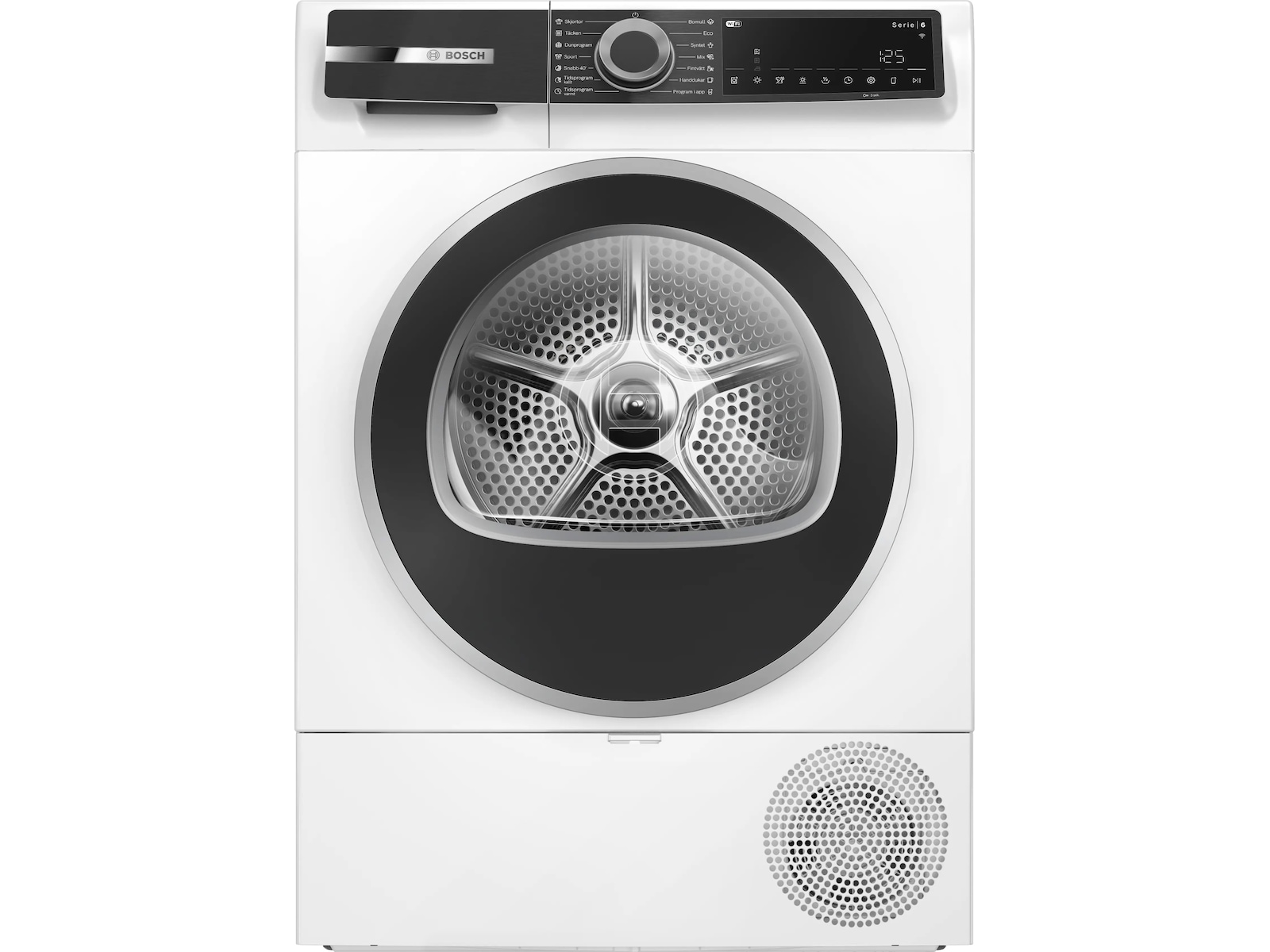 Bosch WQK2420LSN Serie 6 Tørketrommel 9 kg (hvit) -B-Grade Demo vask & tørk