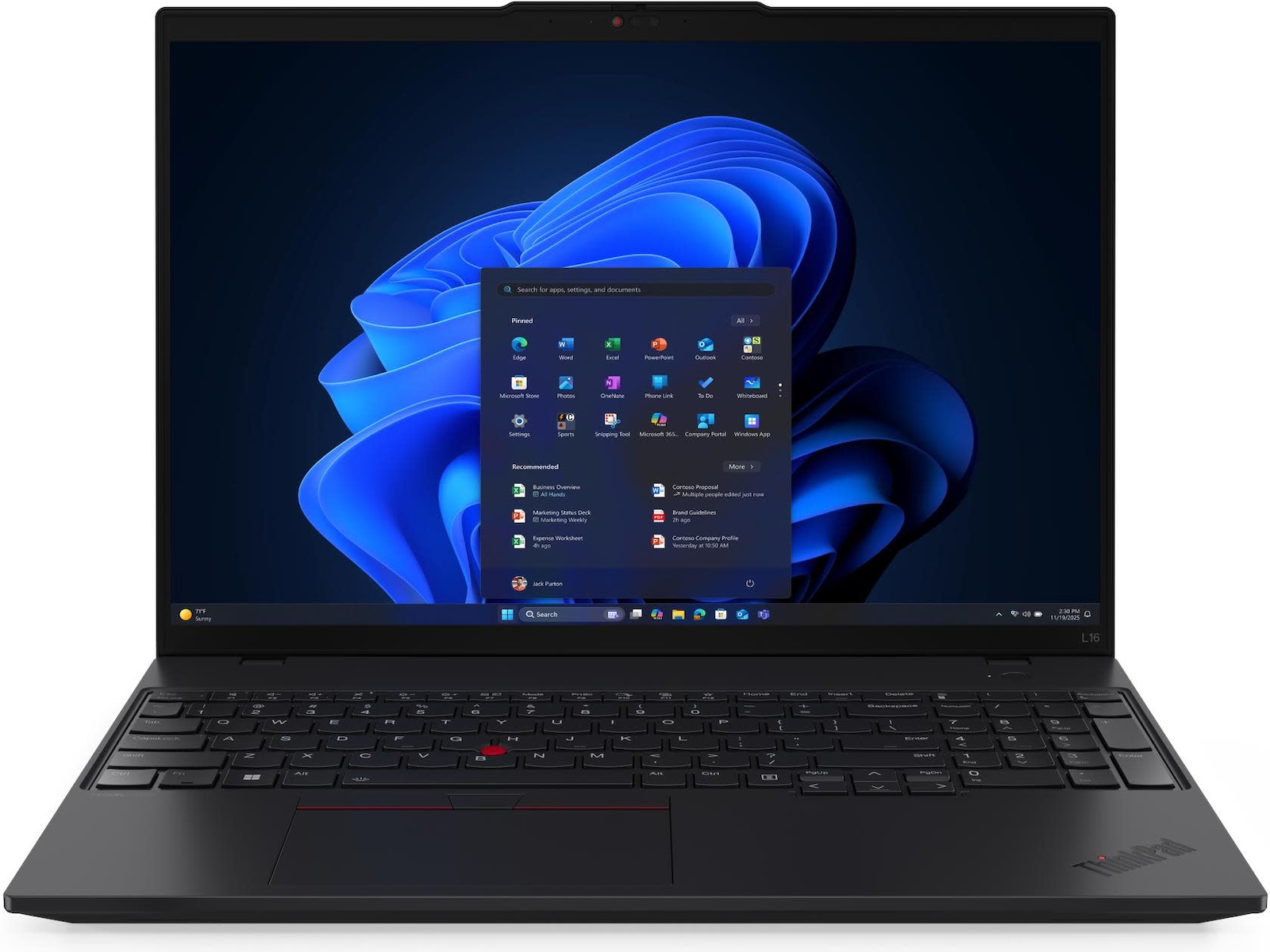 Lenovo ThinkPad L16 G2 16" WUXGA PC - Bærbar / laptop