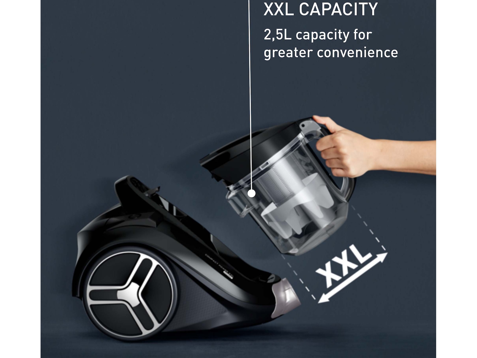 Tefal Compact Power XXL Cyclonic støvsuger TW4B36EA -B-Grade Demo hjem & fritid