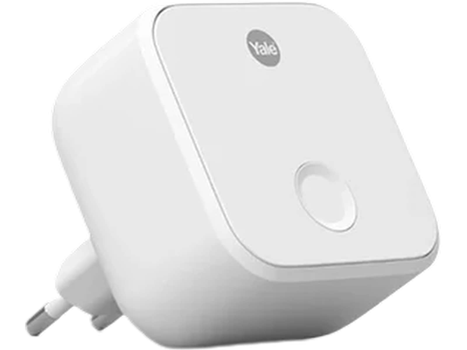 Yale Entrus smart dørlås (sort) + bridge Elektronisk dørlås