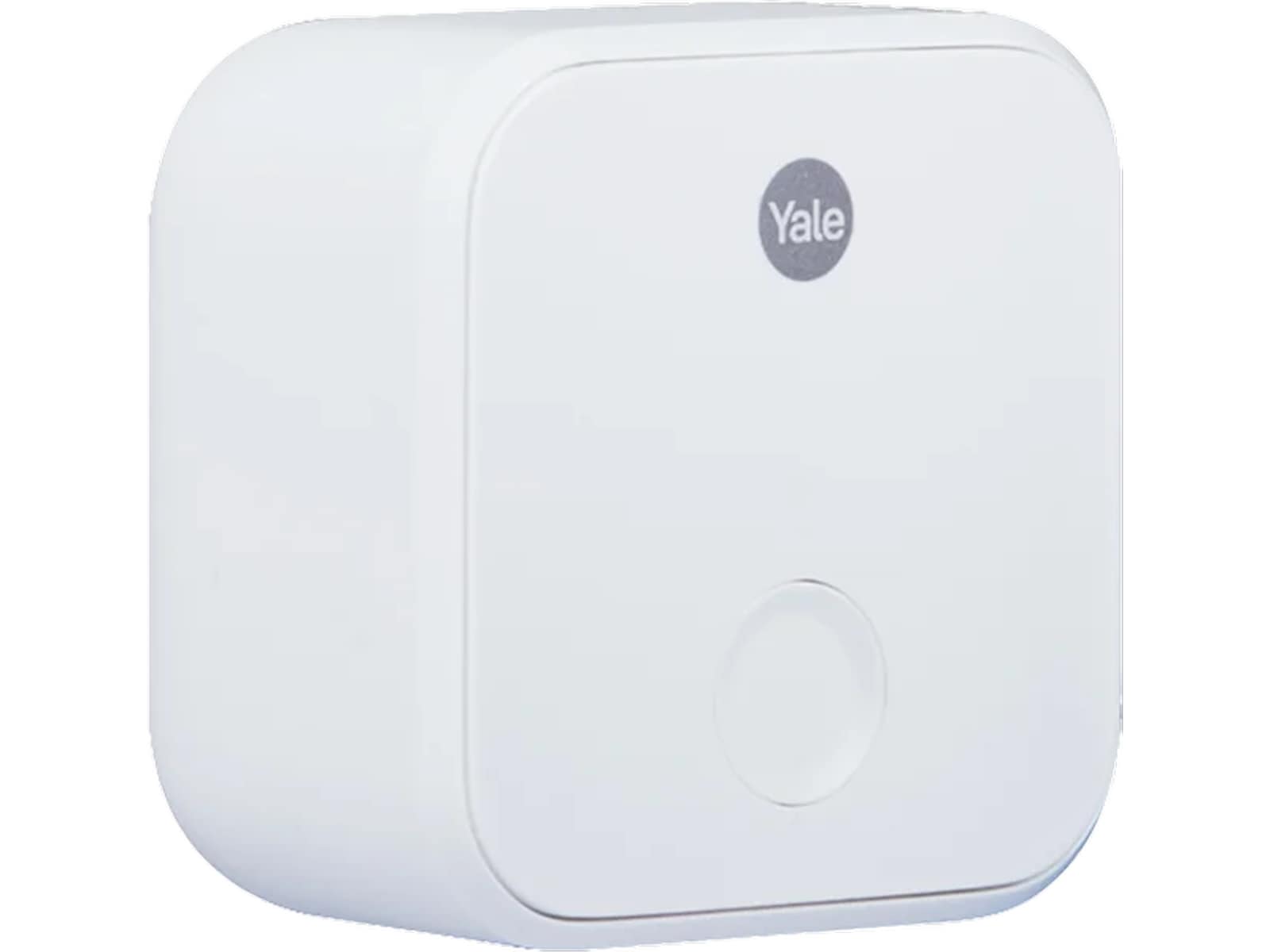Yale Entrus smart dørlås (børstet stål) + bridge Elektronisk dørlås