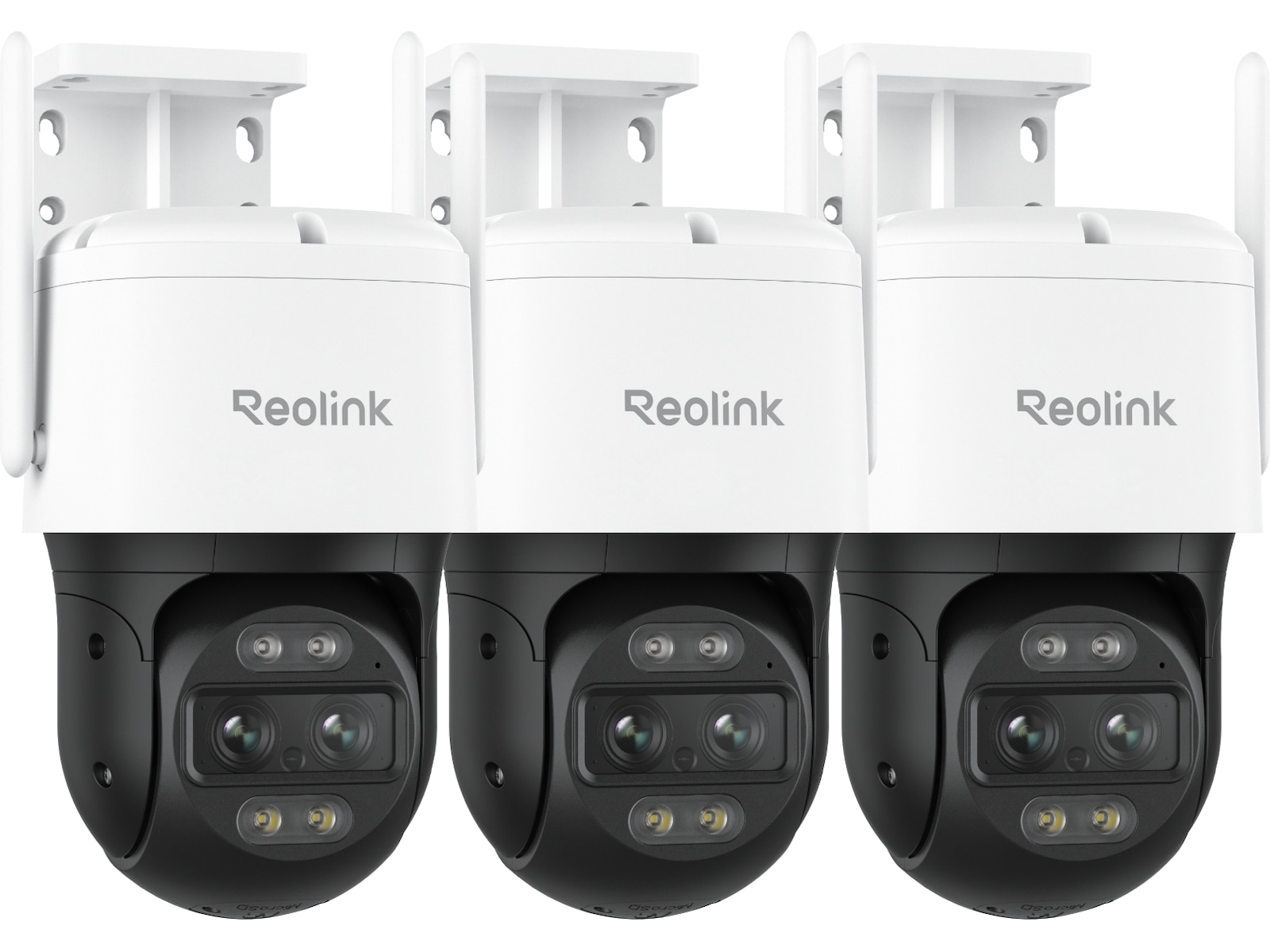 Reolink TrackMix WiFi Overvåkningskamera 3-pack Overvåkningskameraer