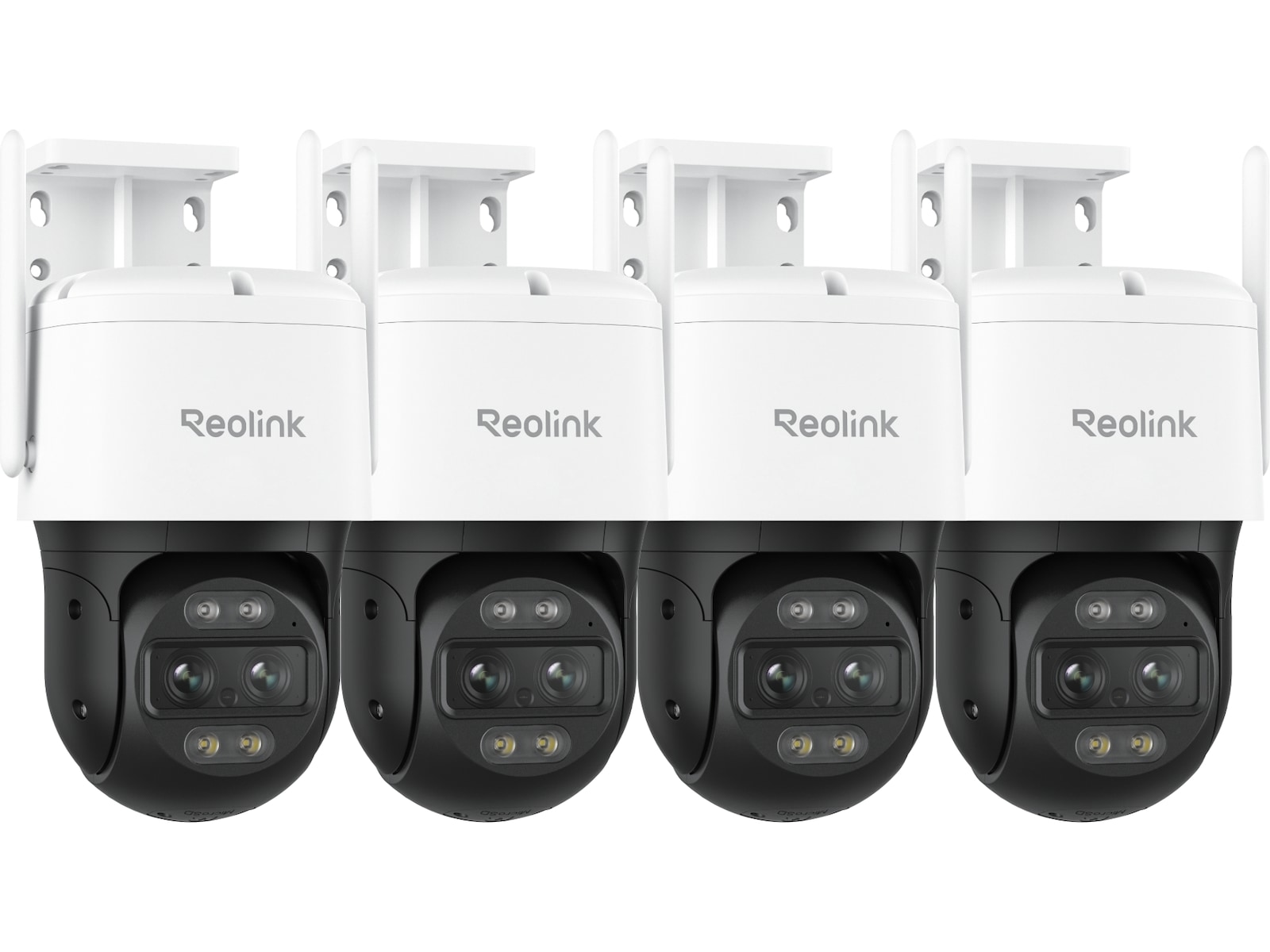 Reolink TrackMix WiFi Overvåkningskamera 4-pack Overvåkningskameraer