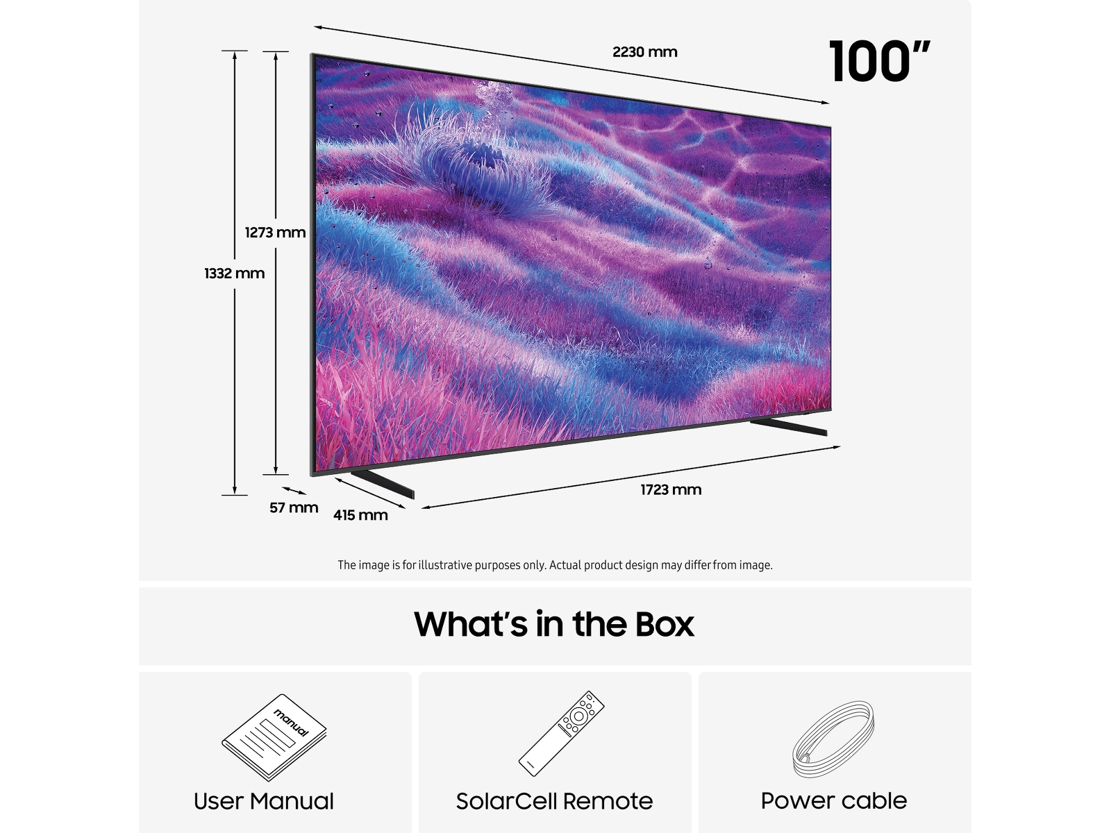 Samsung 100" QN80F Neo QLED 4K Smart TV (2025) -B-Grade Demo TV/projektor