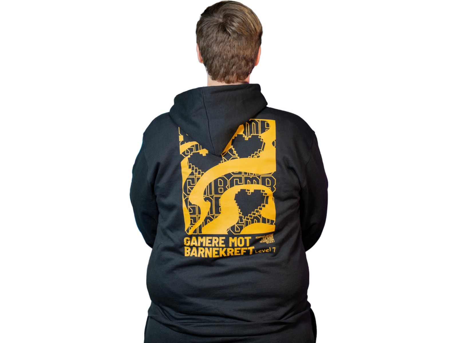 Gamere Mot Barnekreft Hettegenser 3XL Merchandise
