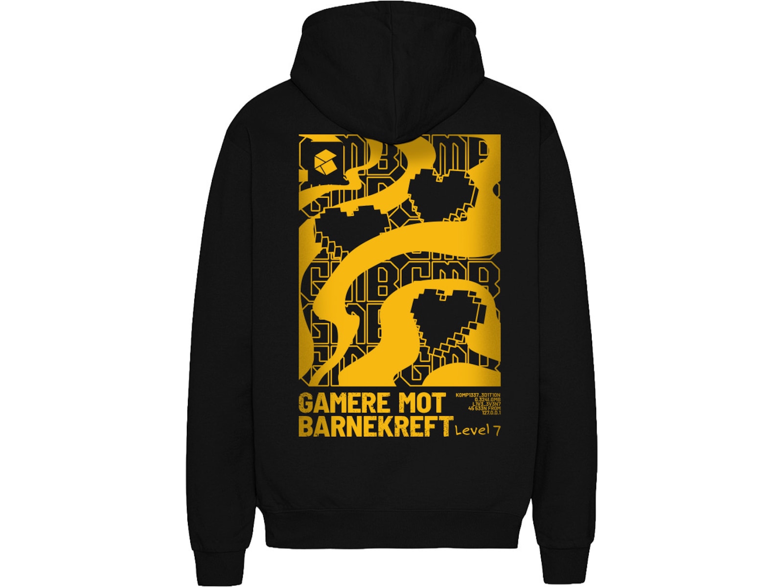 Gamere Mot Barnekreft Hettegenser S Merchandise