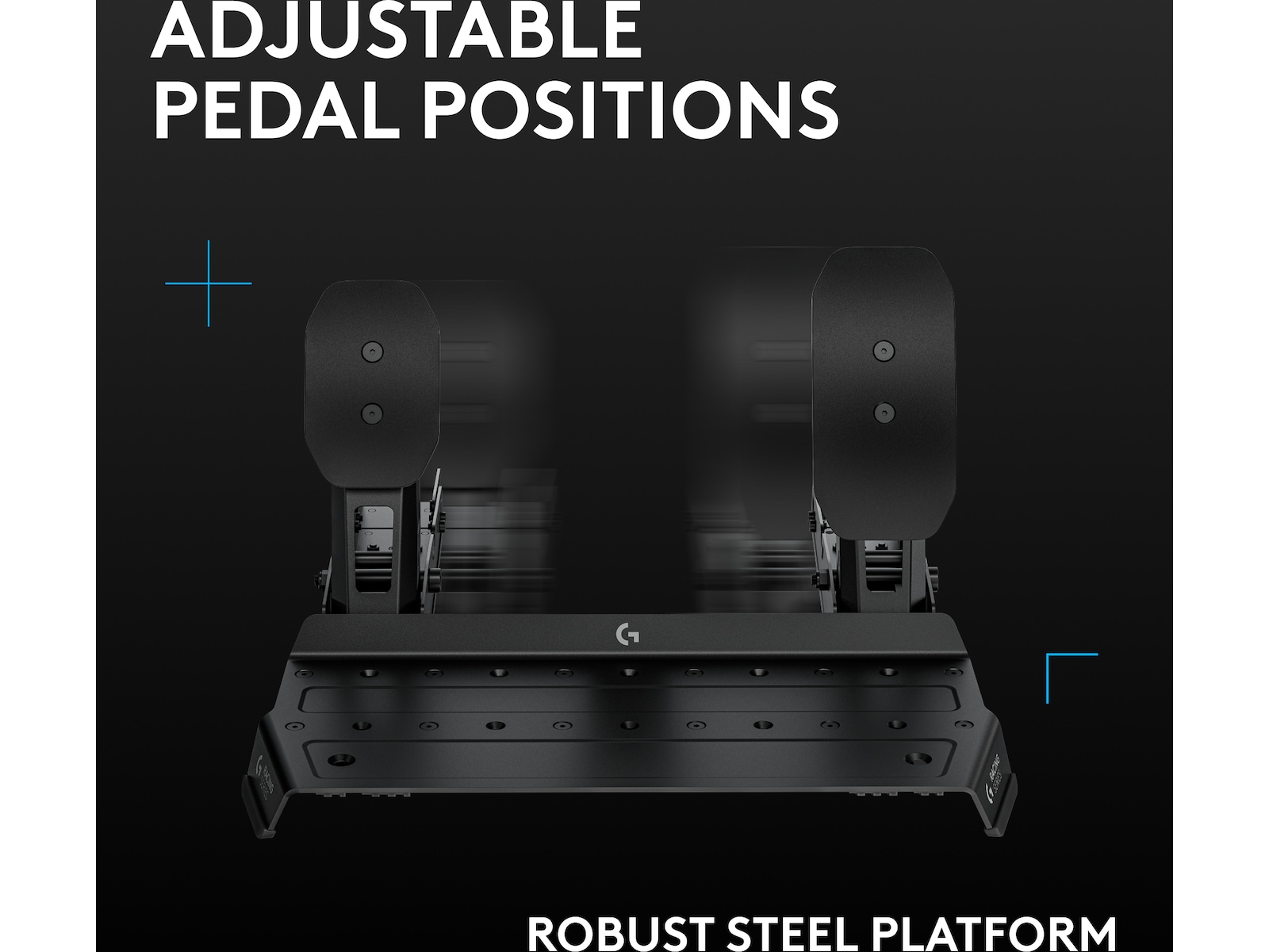 Logitech RS Pedals SE Ratt og pedaler