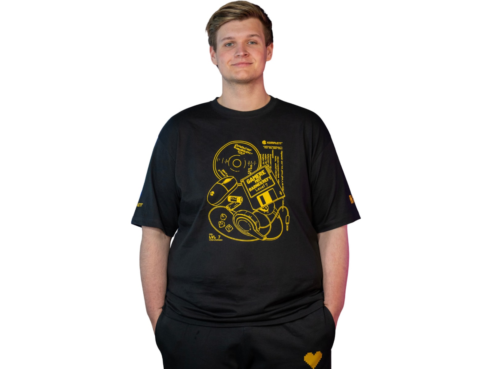 Gamere Mot Barnekreft T-skjorte 3XL Merchandise