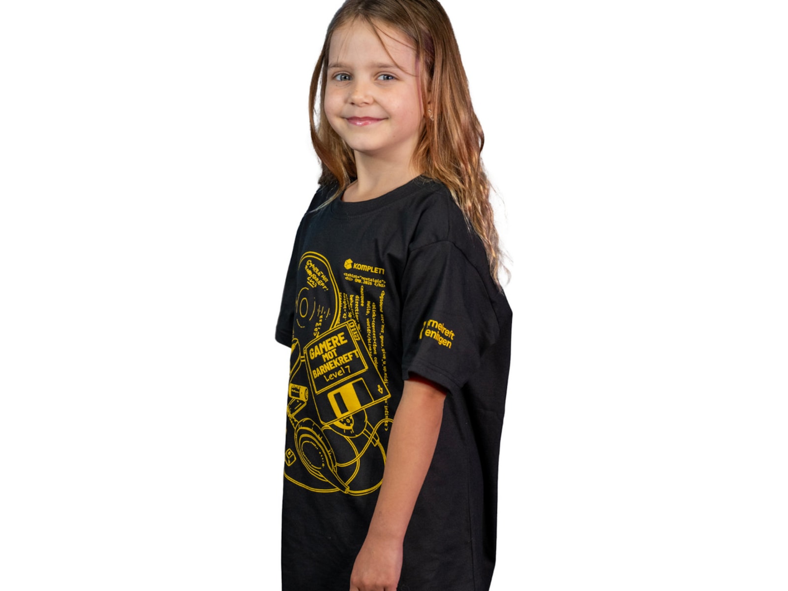 Gamere Mot Barnekreft T-skjorte 12-14 år Merchandise