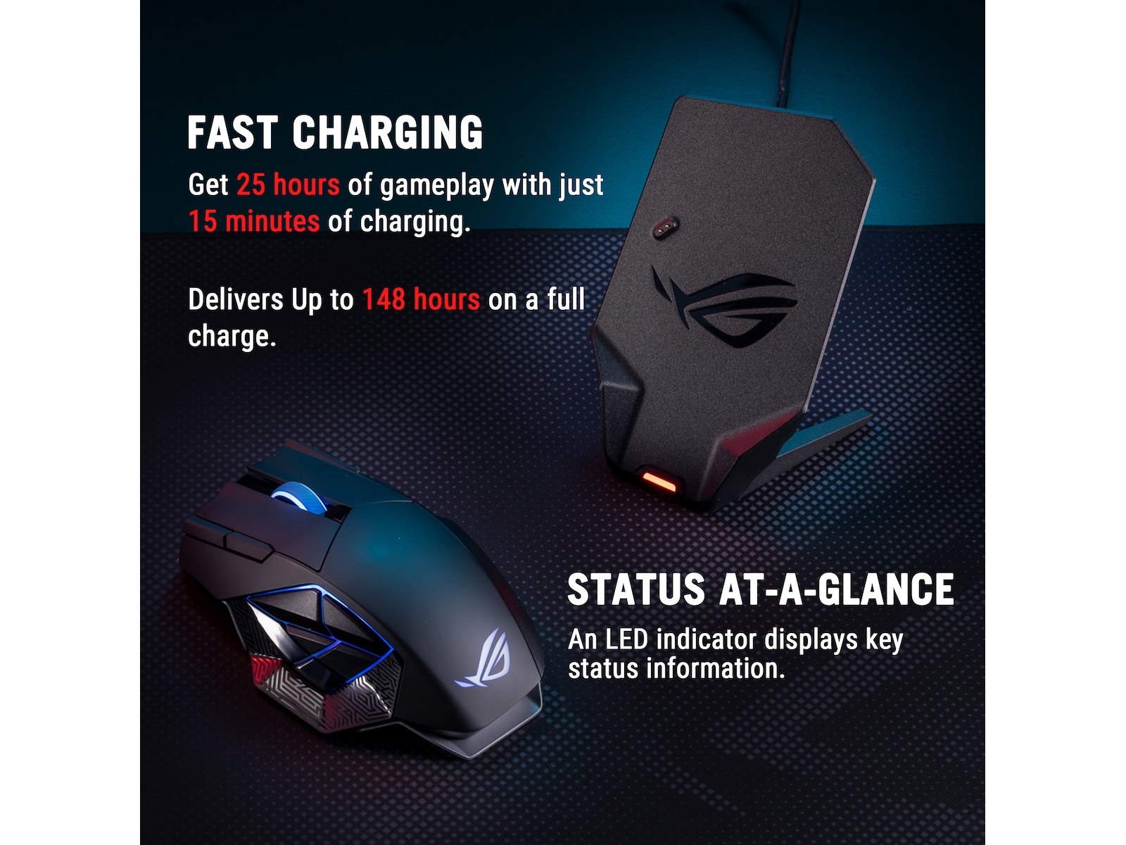 ASUS ROG Spatha X 65K Gamingmus Gamingmus