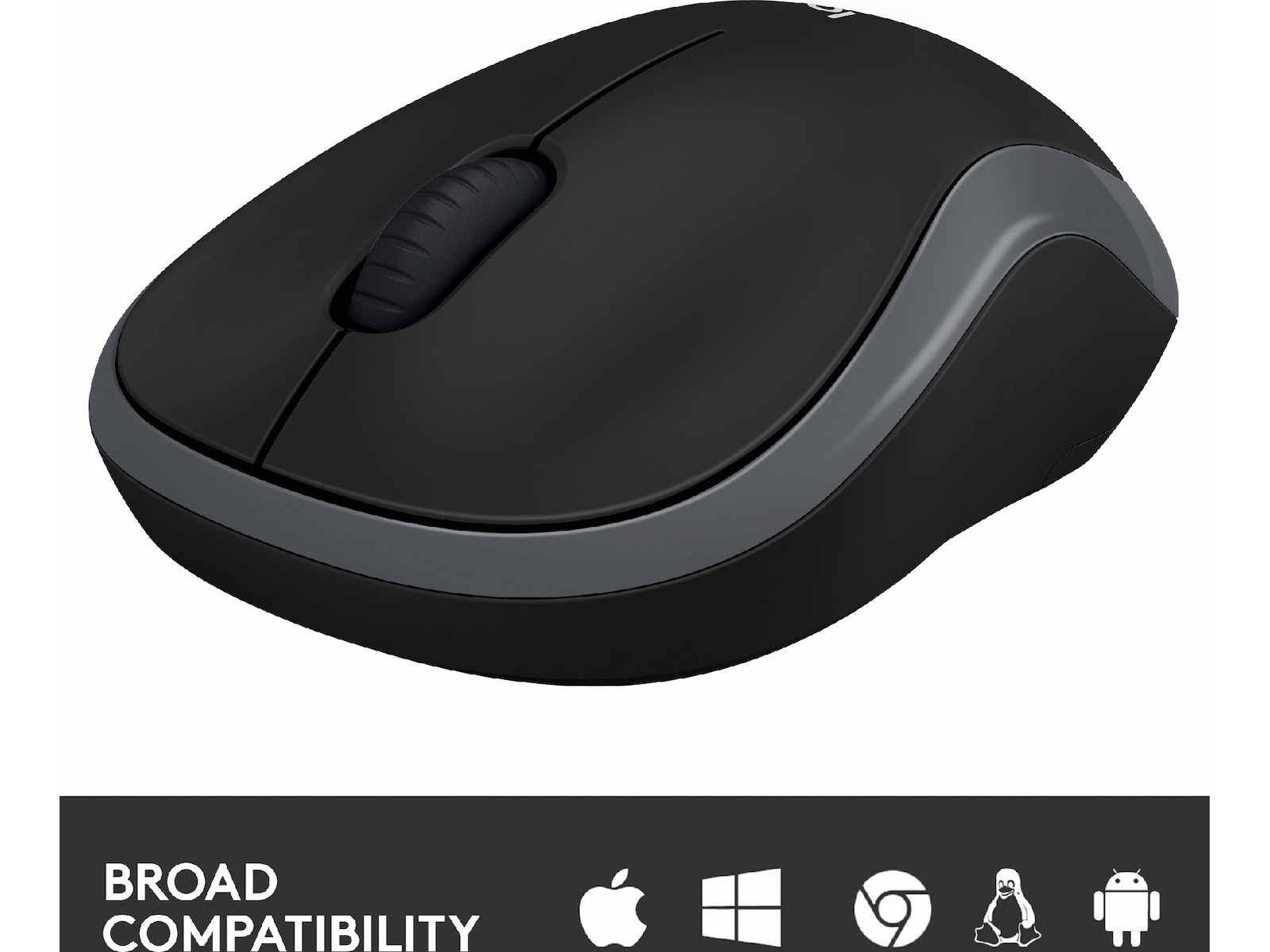 Logitech M185 Trådløs Mus Swift Grey Mus