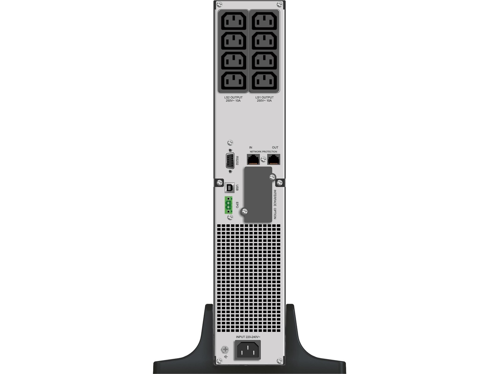 BlueWalker PW UPS VI 1500 RT HID UPS og UPS-batteri