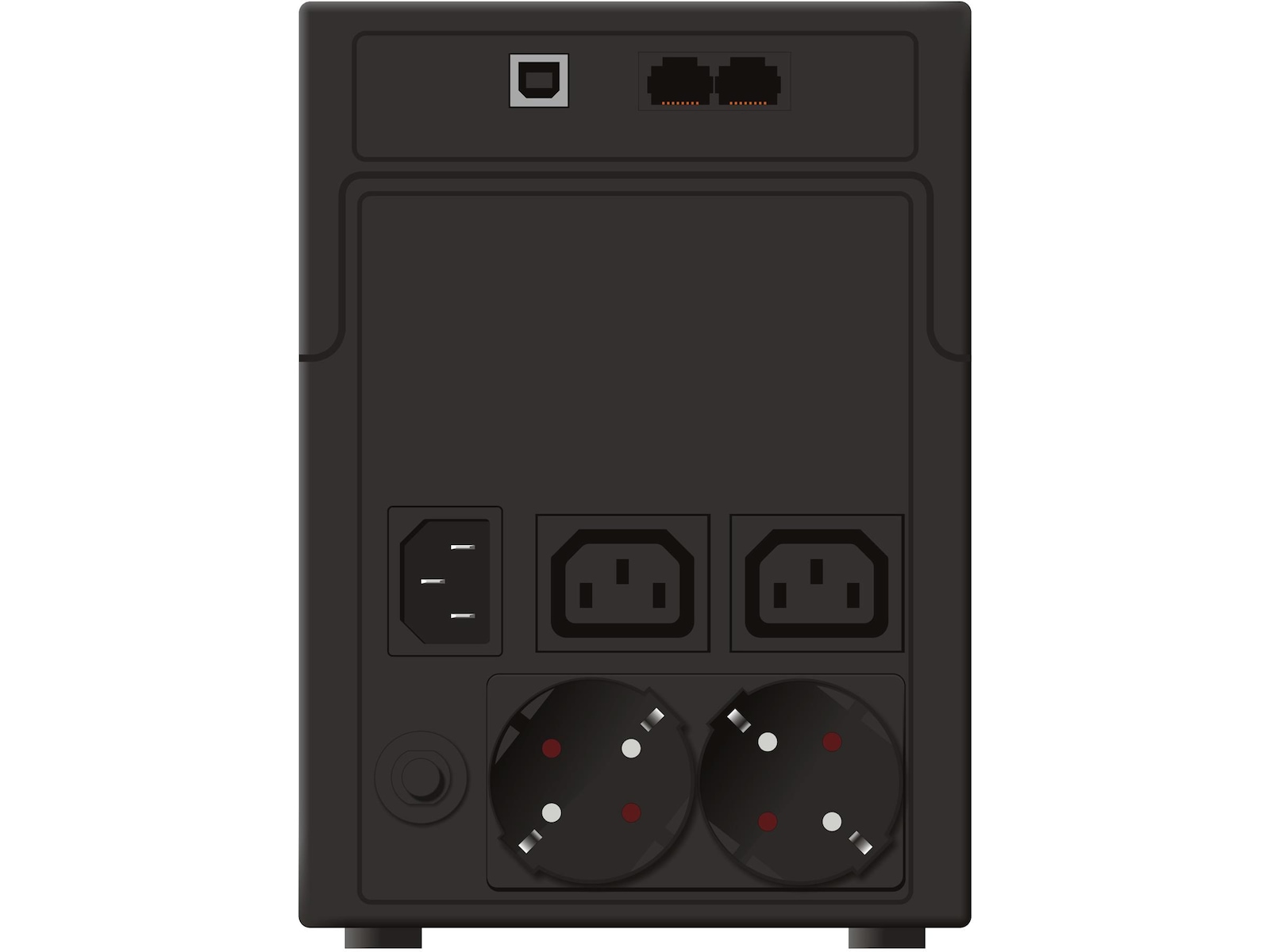 BlueWalker PW UPS VI 2200 SHL UPS og UPS-batteri