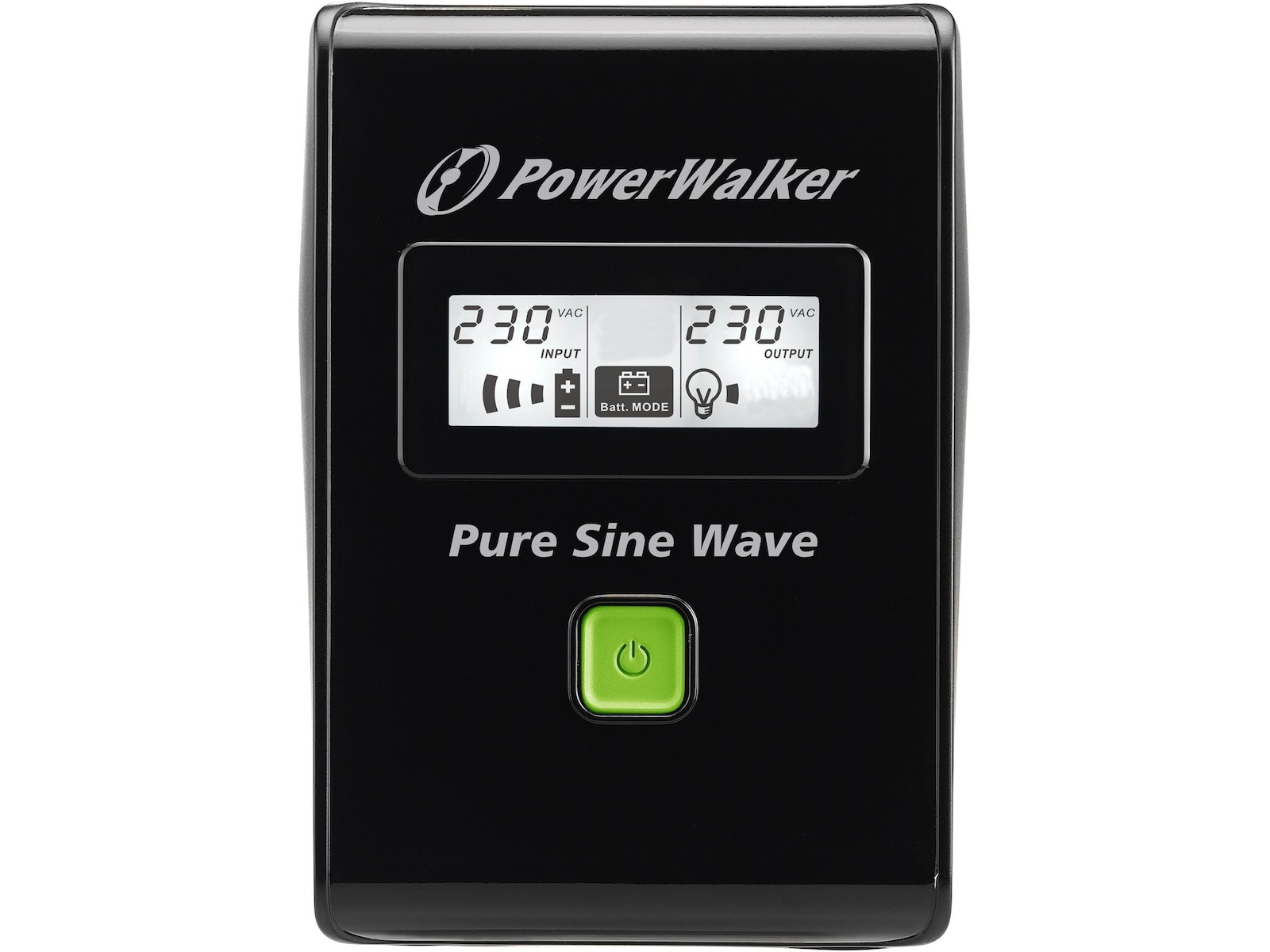 BlueWalker PW UPS VI 800 SW Schuko UPS og UPS-batteri