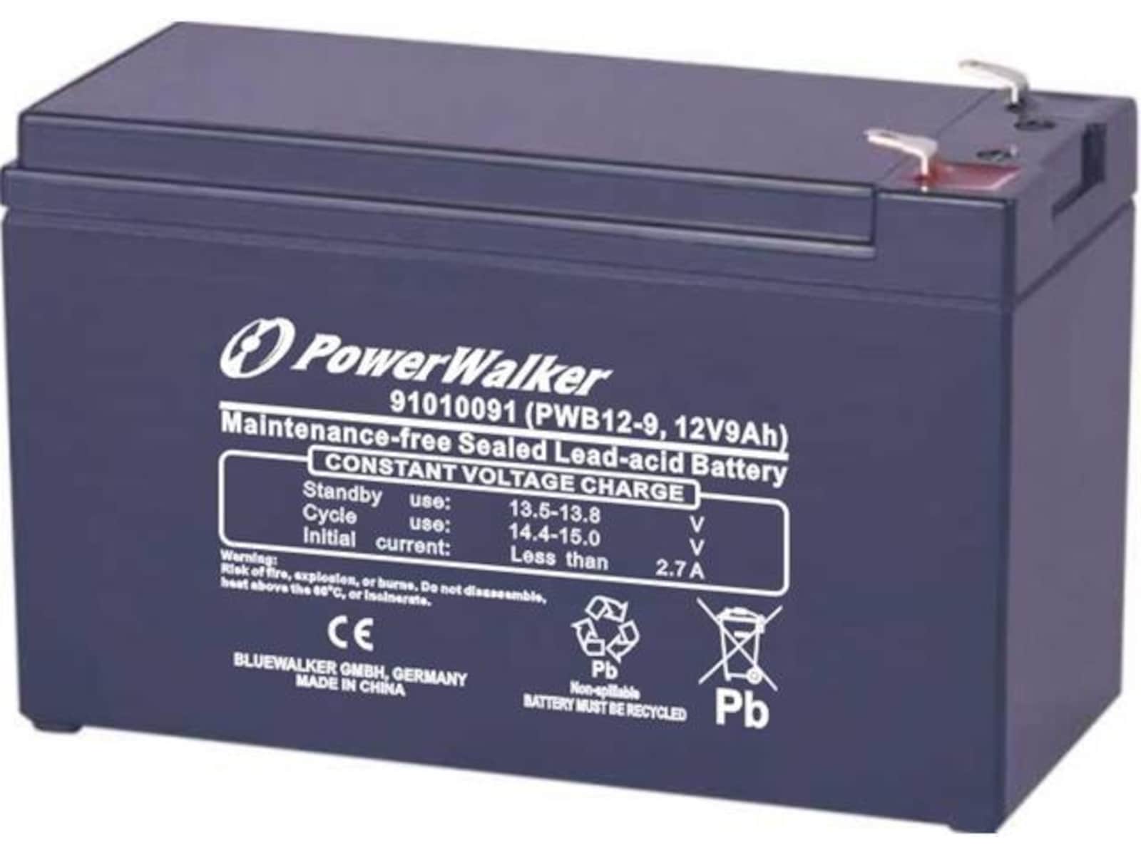 PowerWalker PWB12-9 VRLA AGM Lead Gel 12V 9Ah Battery