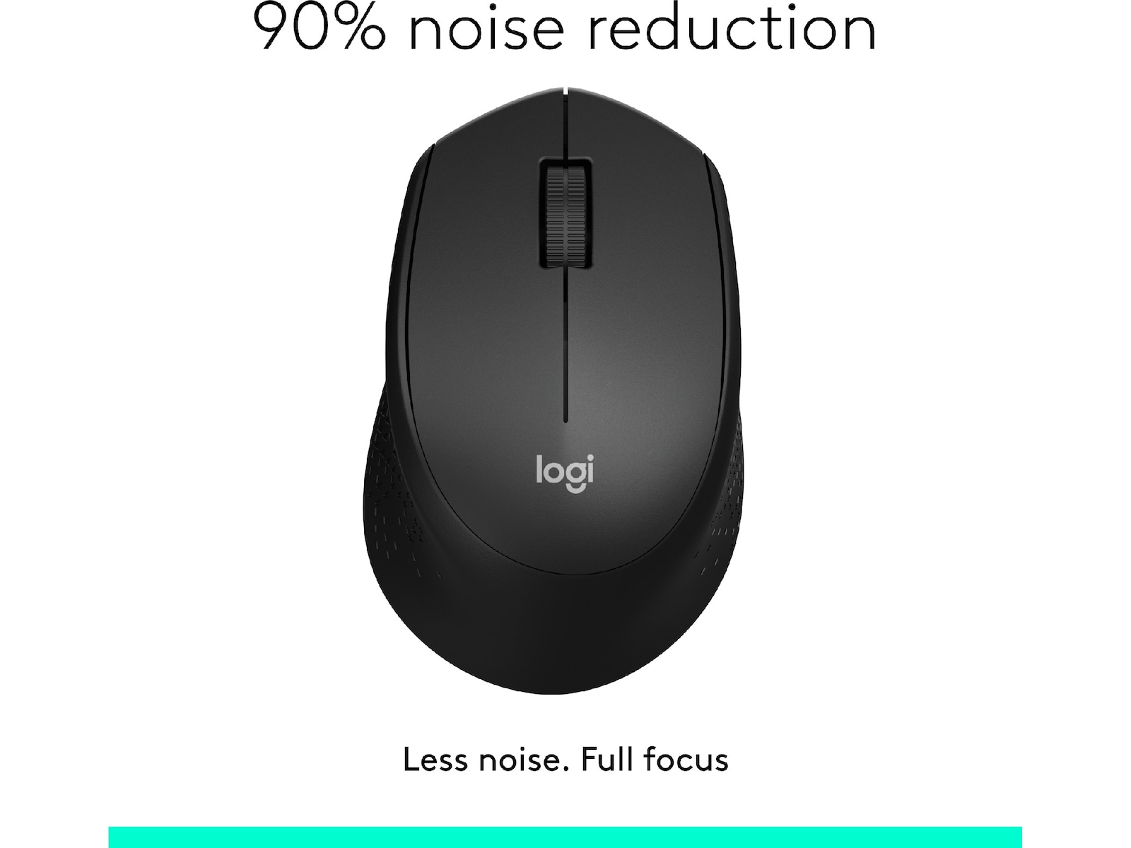 Logitech M330 Silent Plus Trådløs PC mus (sort) Mus