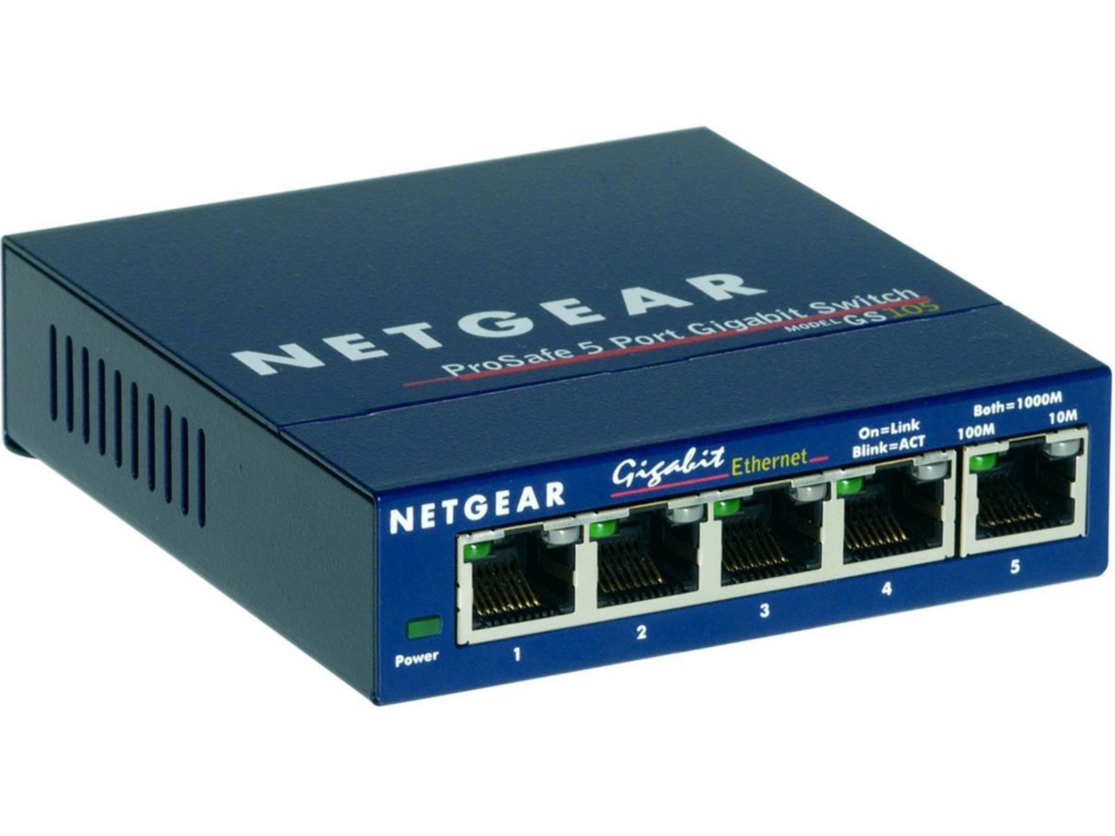 Netgear GS105GE switch 5 port unmanaged Gigabit switch