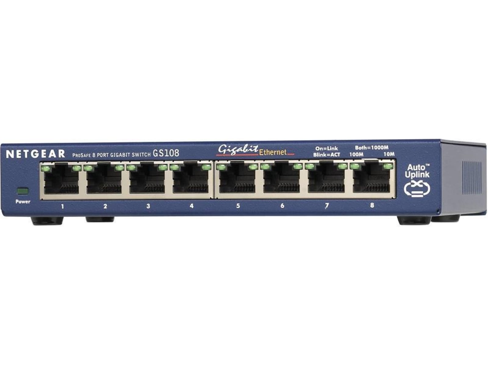 Netgear GS108GE switch 8 port unmanaged Gigabit switch
