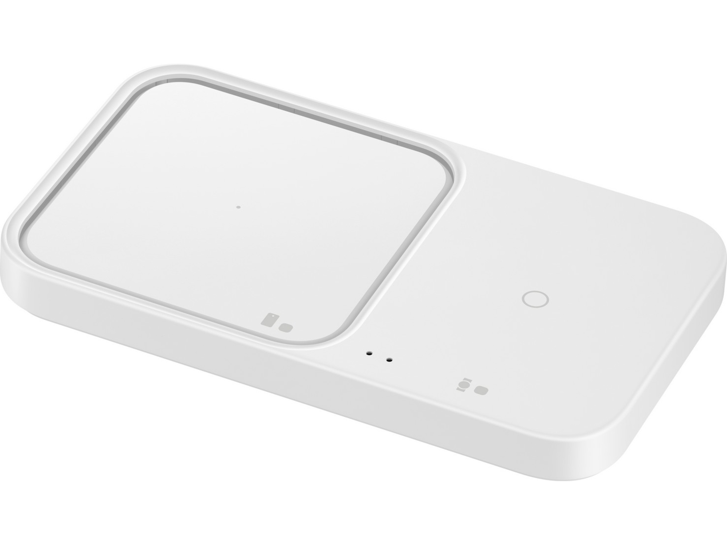 Samsung Trådløs lader Duo uten kabel (hvit) Trådløs lader