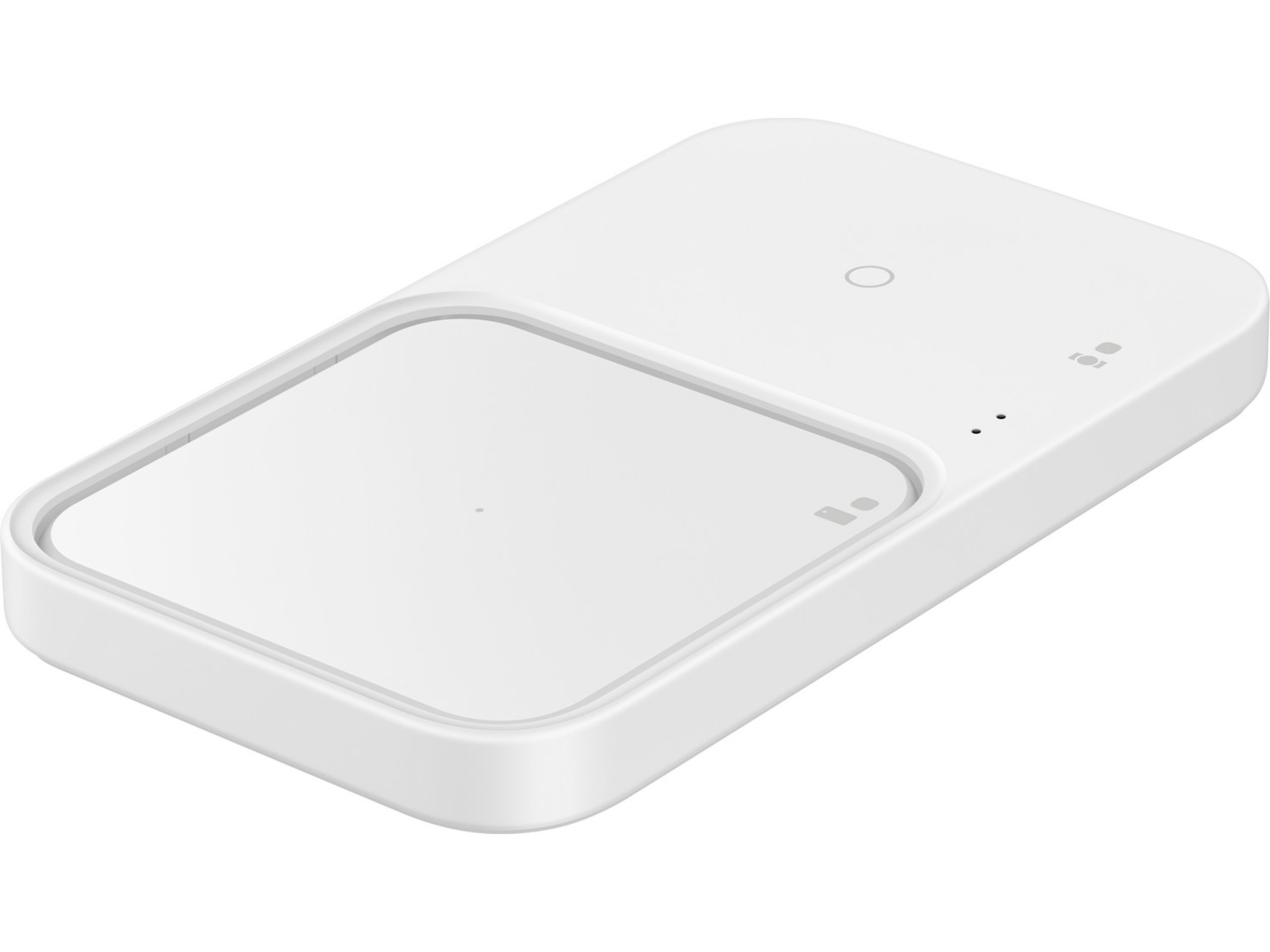 Samsung Trådløs lader Duo uten kabel (hvit) Trådløs lader