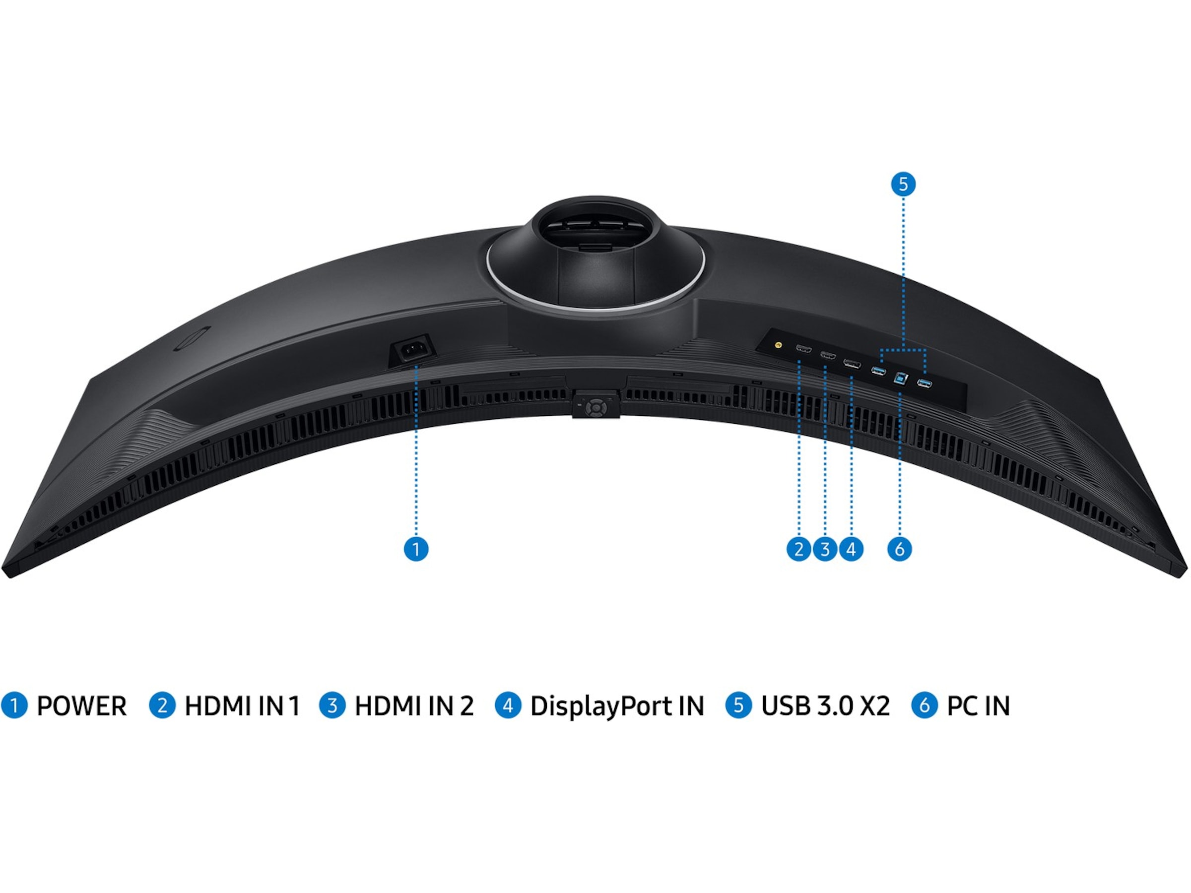 Samsung 49" Odyssey G9 curved skjerm C49CG950 Skjermer