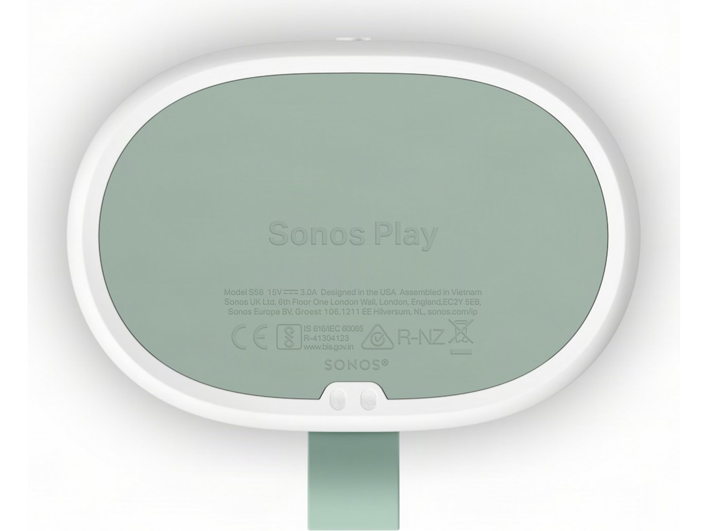 Sonos Play Trådløs Høyttaler (hvit) Høyttalere