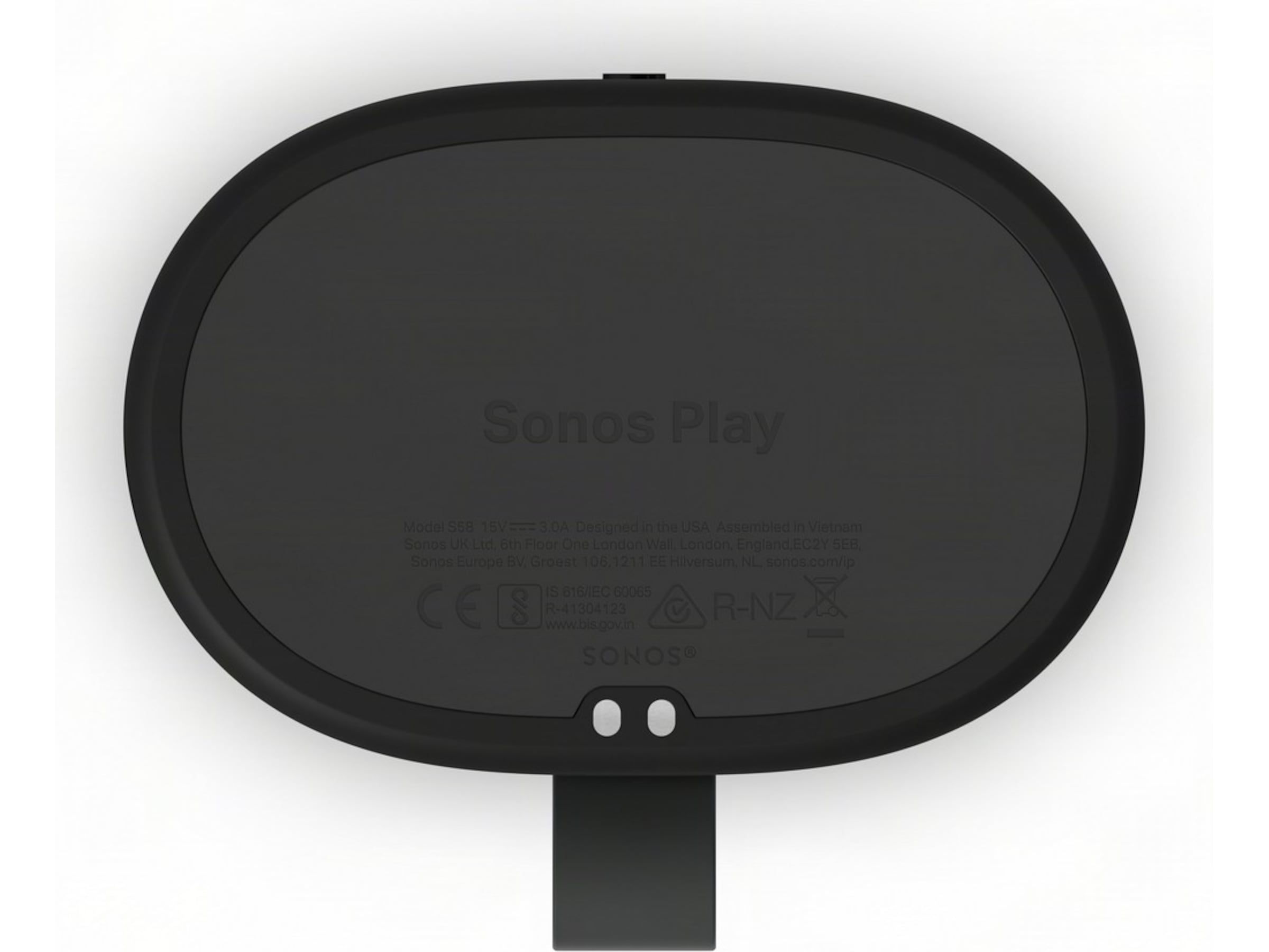 Sonos Play Trådløs Høyttaler (sort) Høyttalere