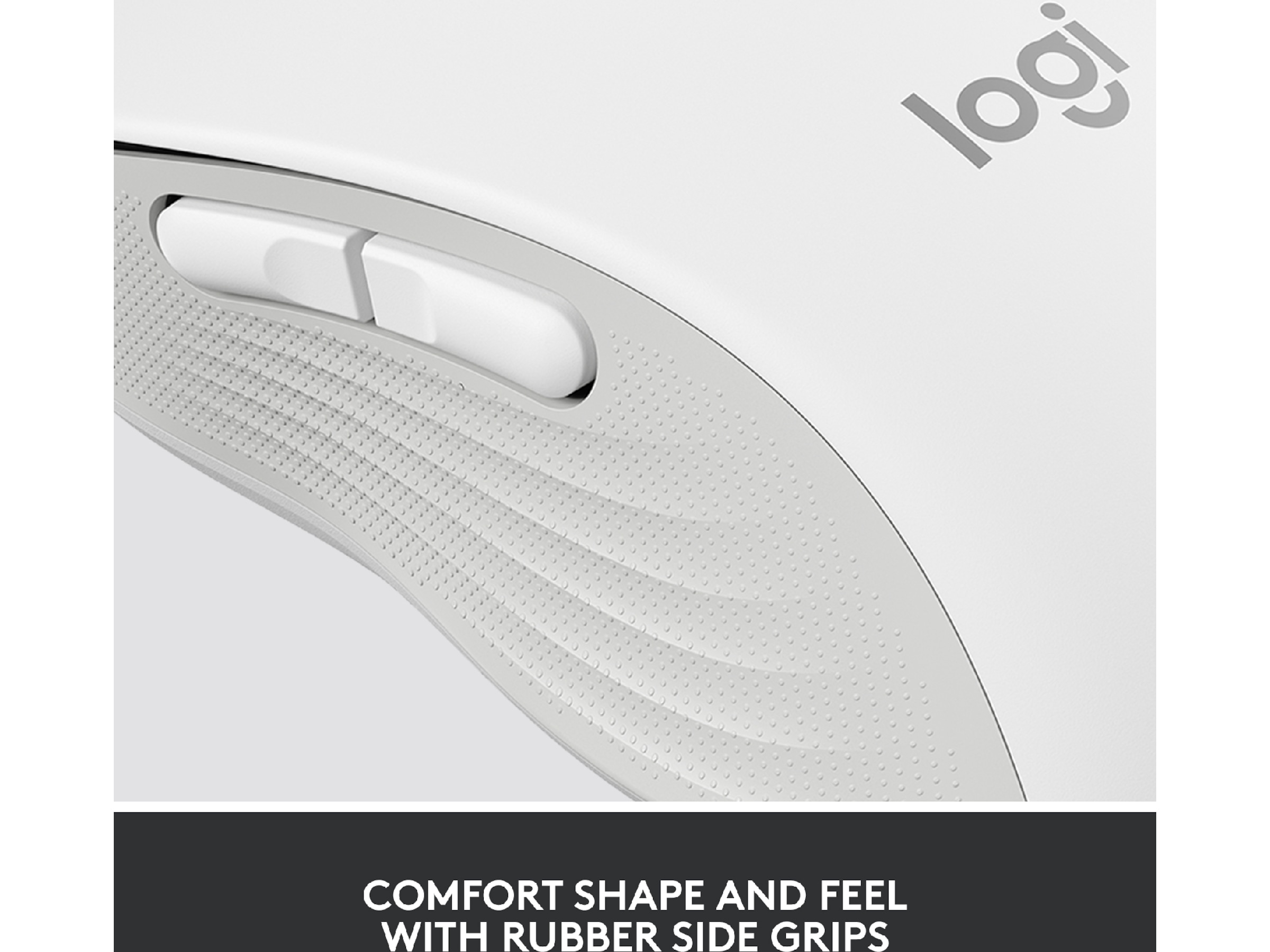 Logitech Signature M650 Large trådløs mus Offwhite Mus