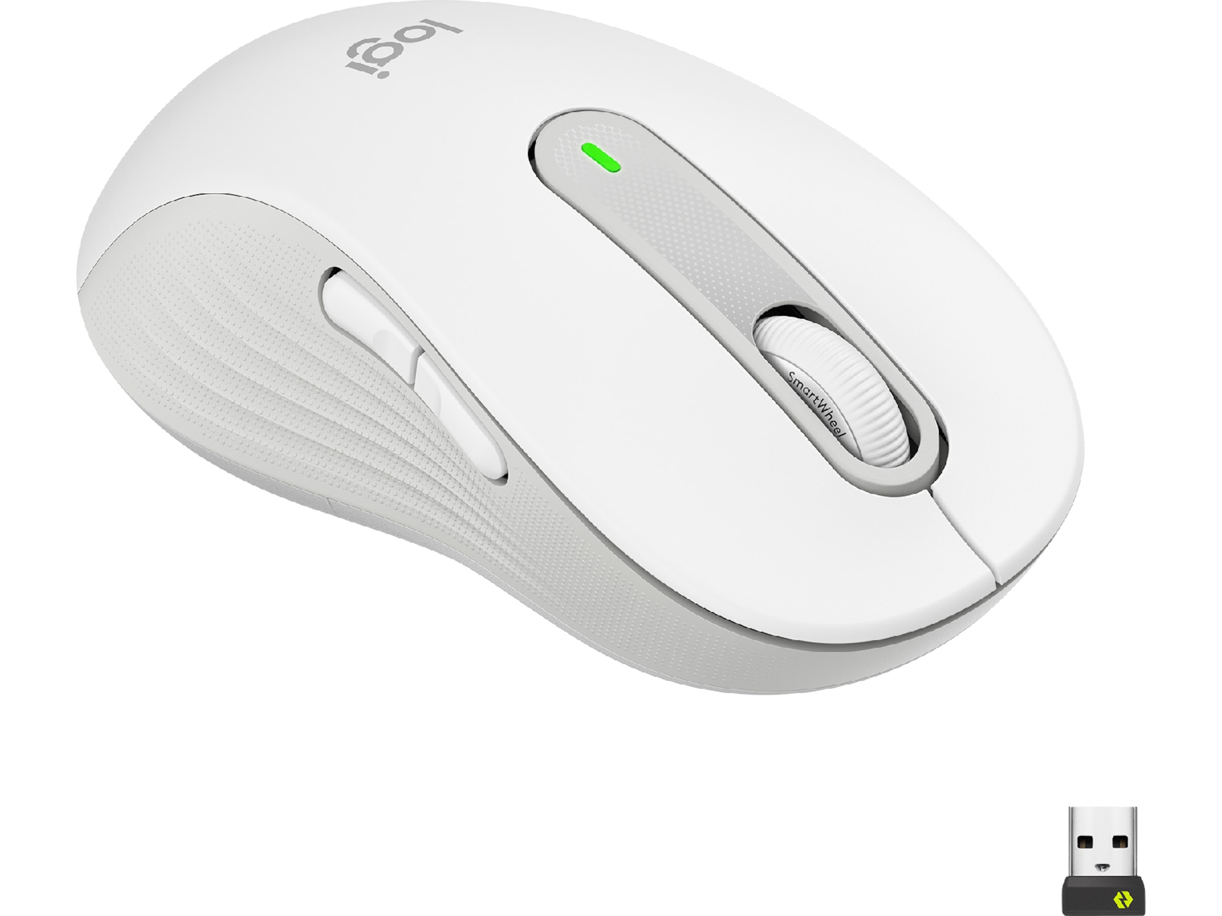 Logitech Signature M650 Large trådløs mus Offwhite Mus