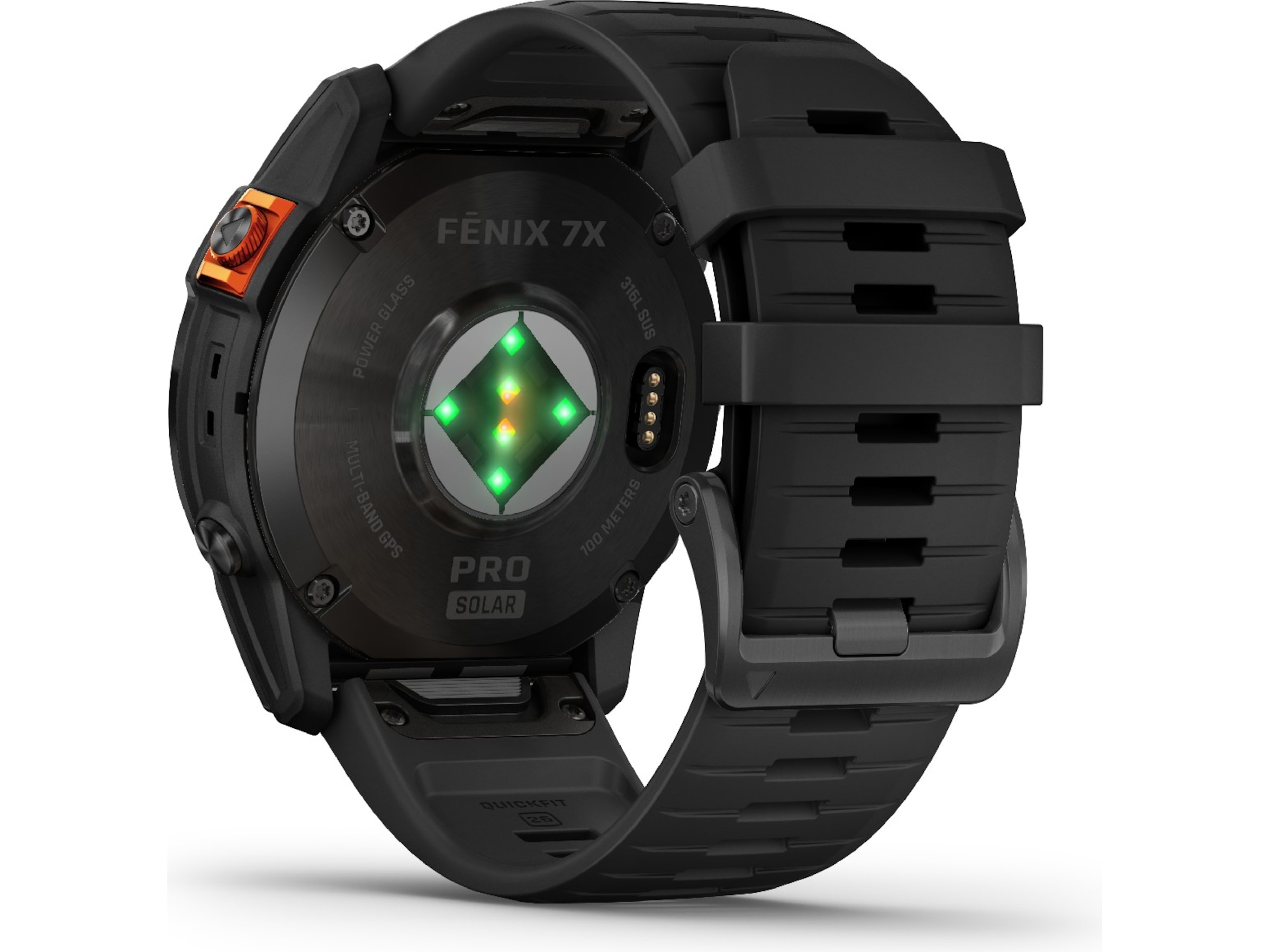 Garmin fenix 7X Pro Solar 51mm GPS (slate gray/black) Smartklokker