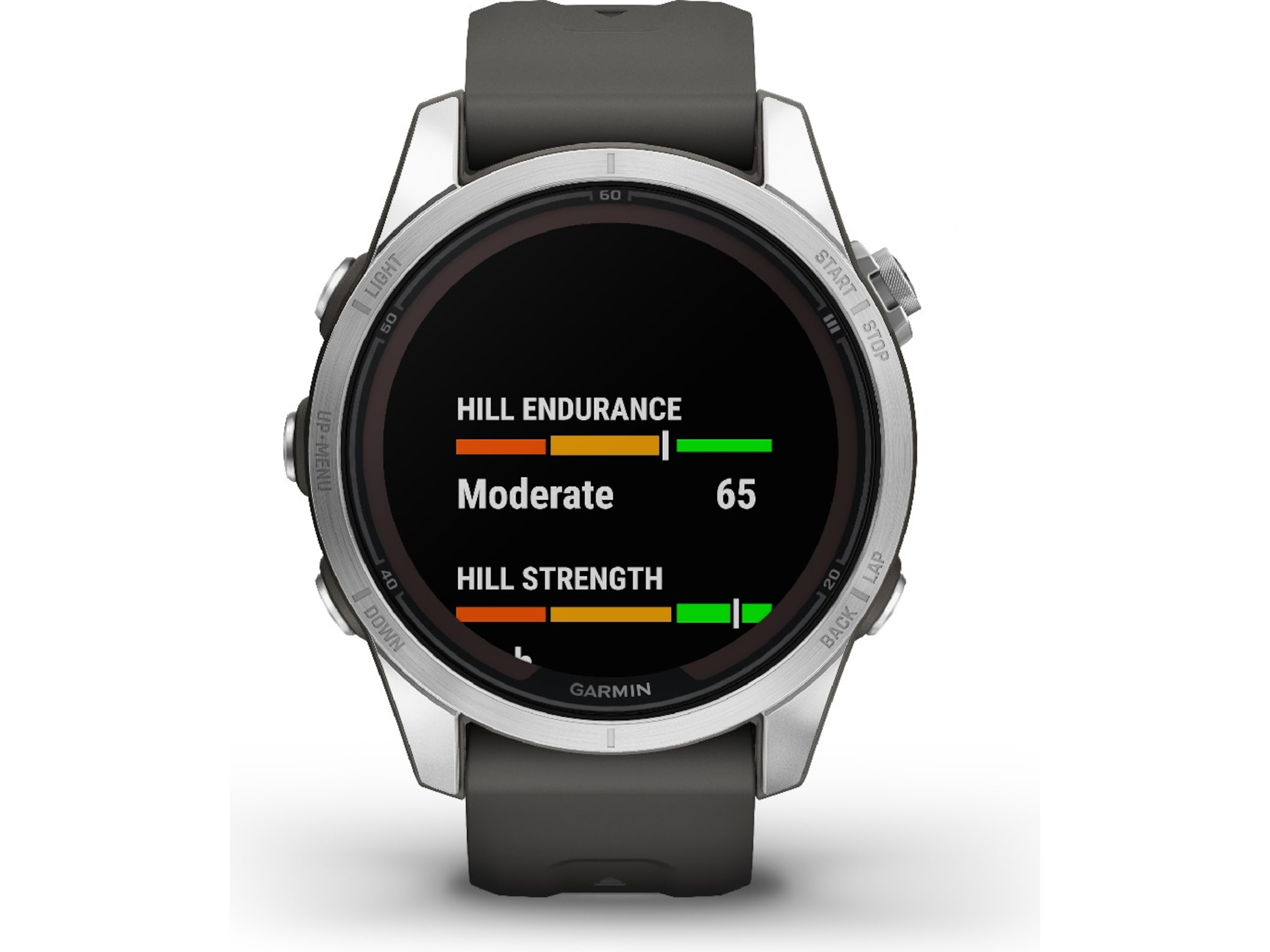 Garmin fenix 7S Pro Solar 42mm GPS (silver/graphite) Smartklokker