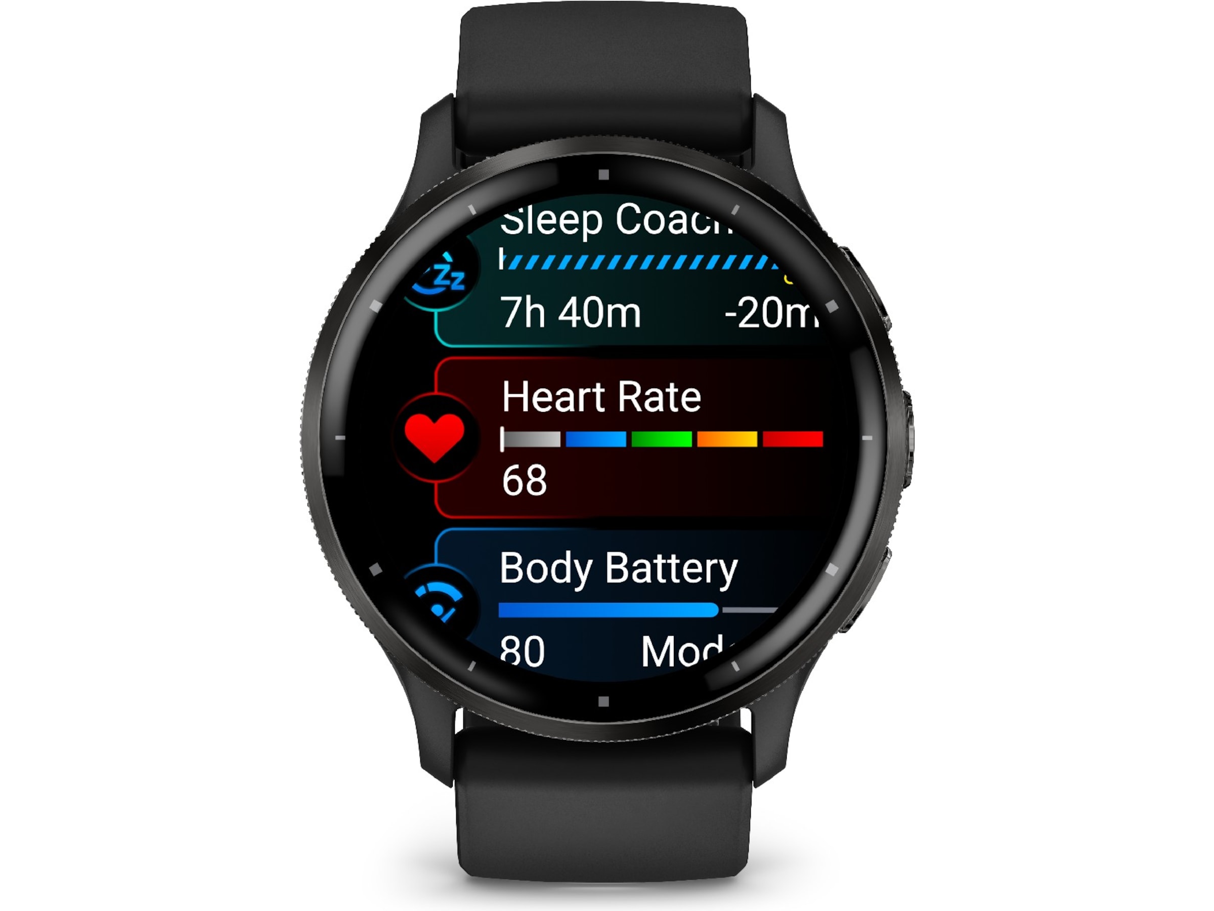 Garmin Venu 3 45mm GPS (black/slate) Smartklokker