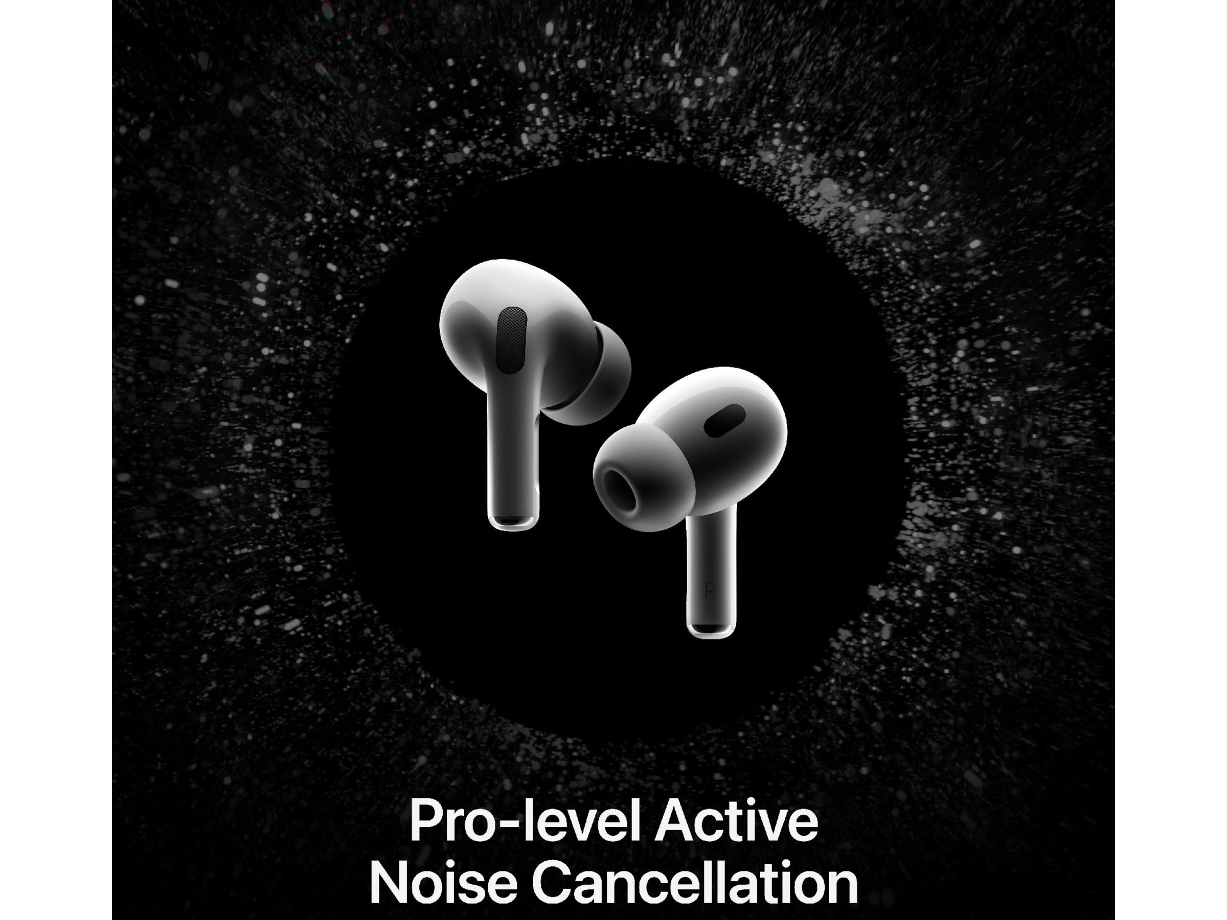 Apple AirPods Pro 2 trådløse ørepropper, In-Ear (hvit) Ørepropper