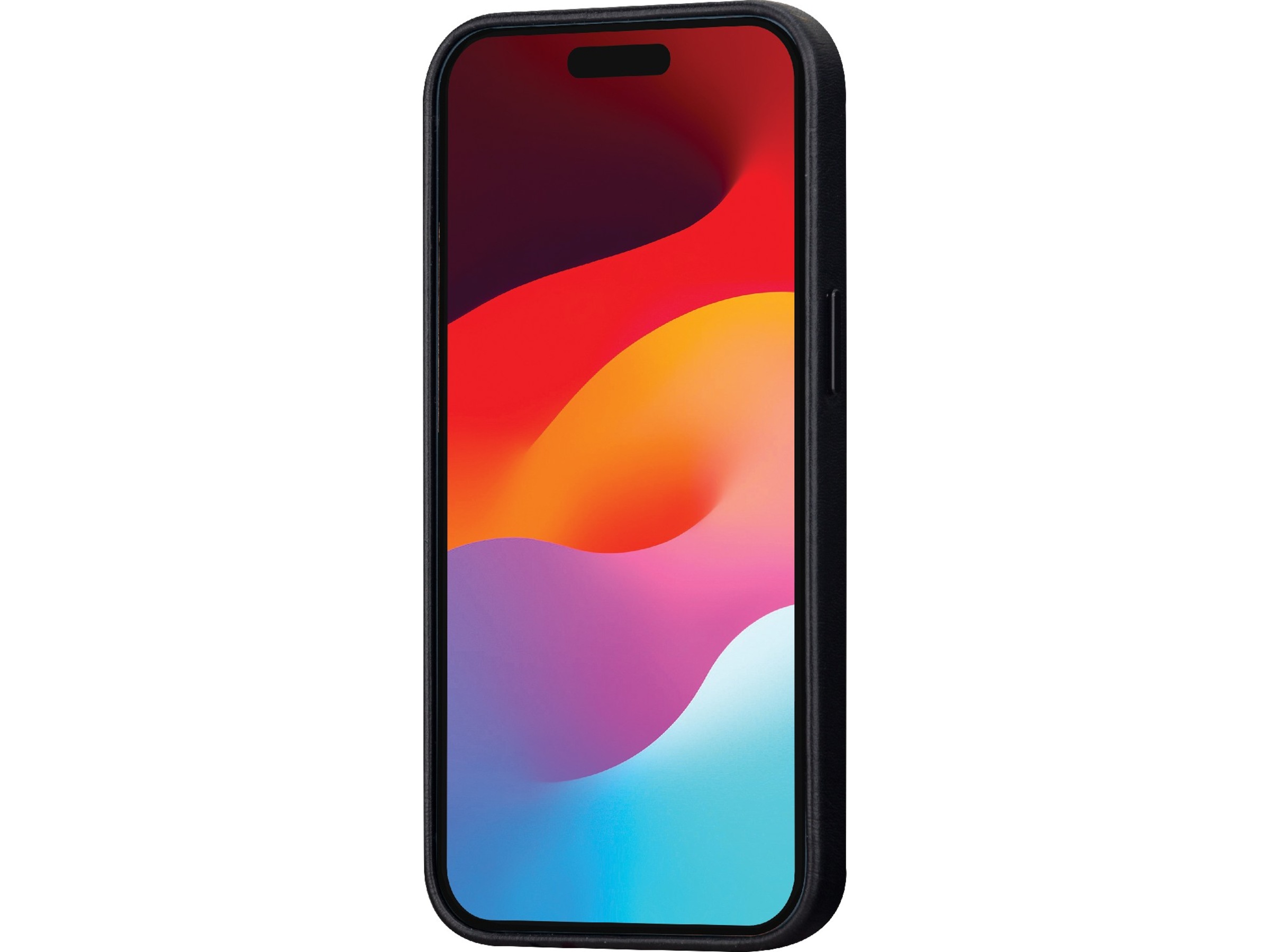 dbramante1928 iPhone 15 Plus Roskilde skinndeksel (sort) Mobildeksel