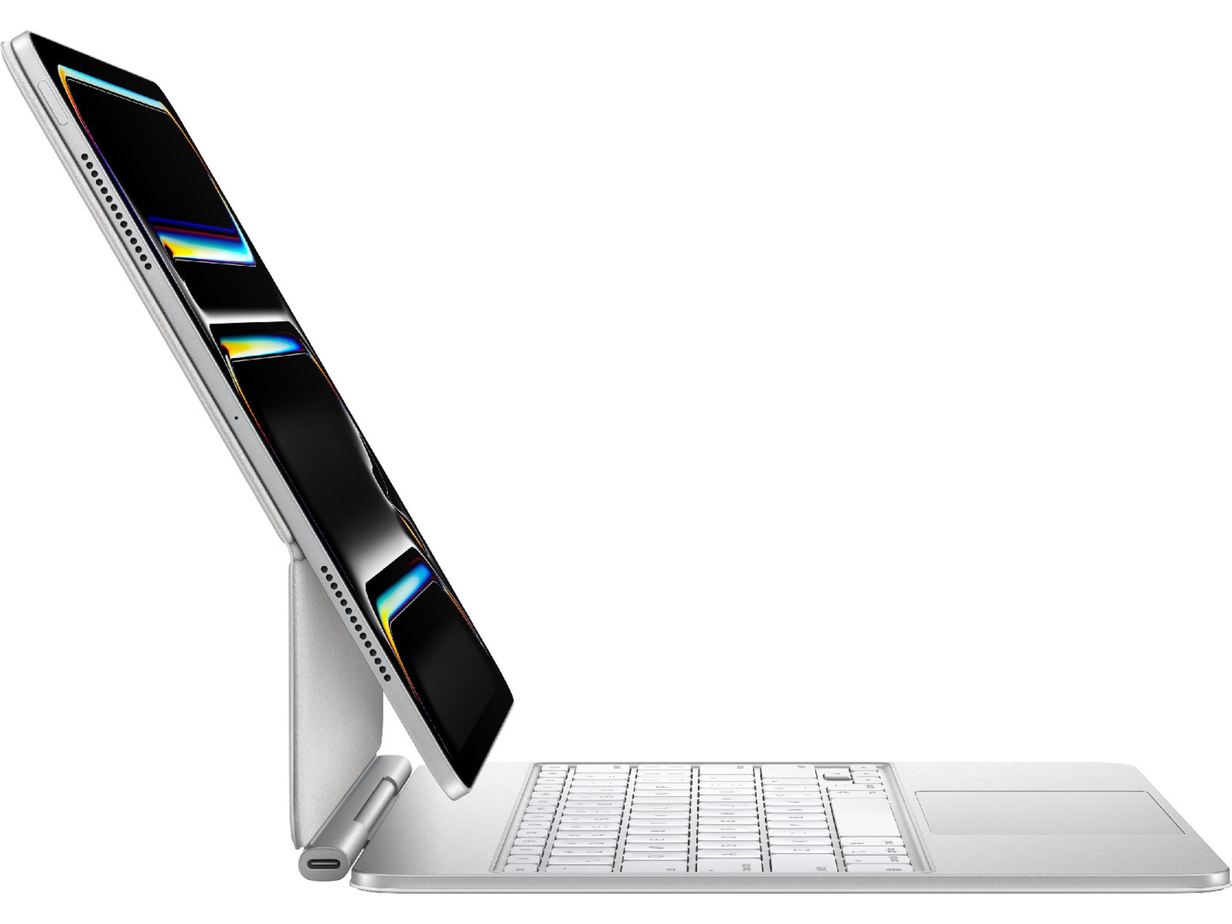 Apple iPad Pro 13" Magic Keyboard 13 (white) Tastatur og stylus